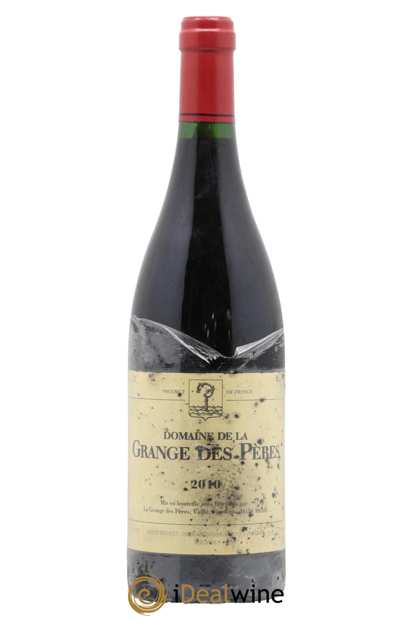 Pays d'Hérault Grange des Pères Laurent Vaillé 2010 - Lot de 1 bouteille - 0