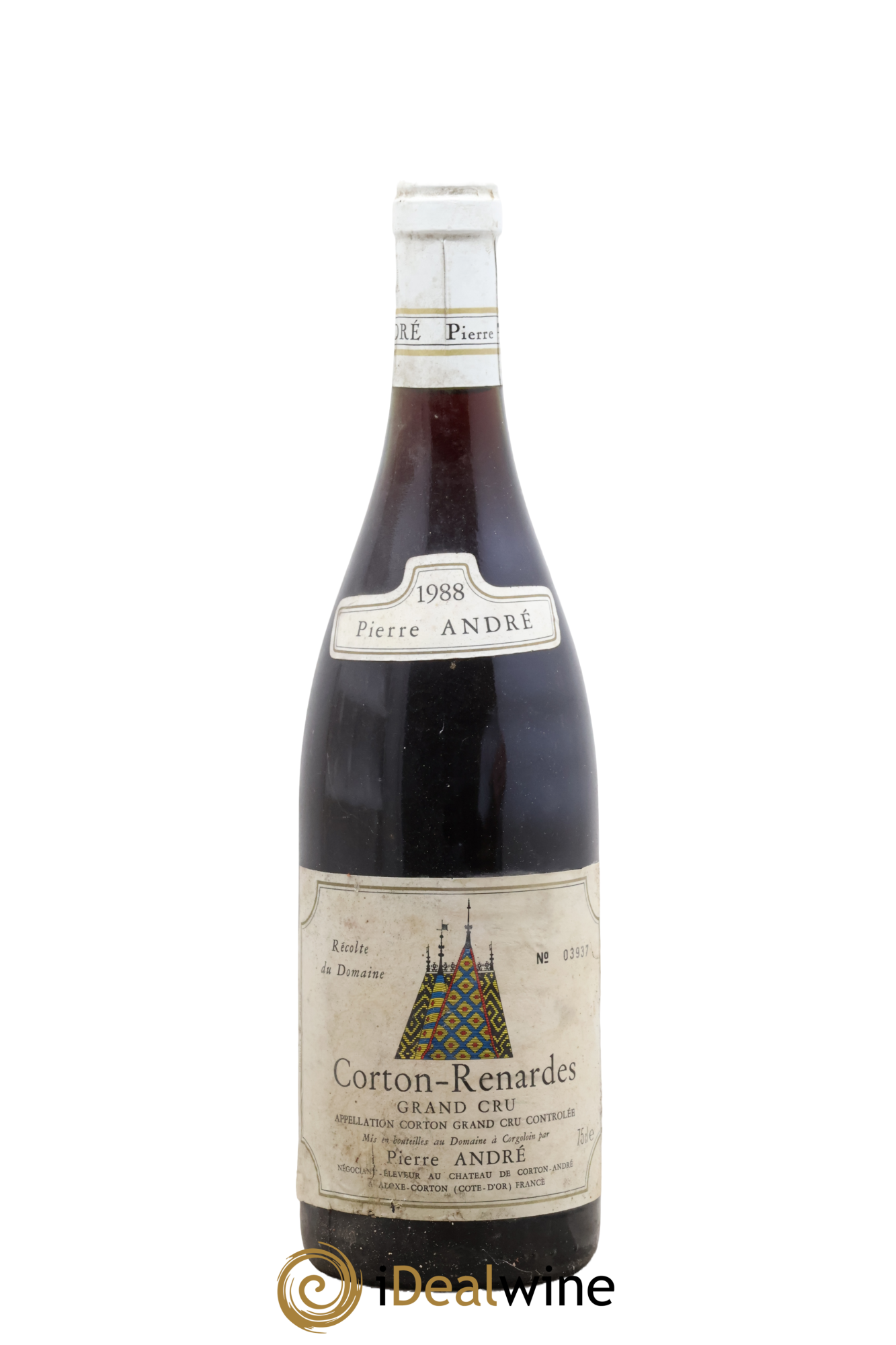 Corton-Renardes Grand Cru Pierre André 1988 - Lot de 1 bouteille - 0