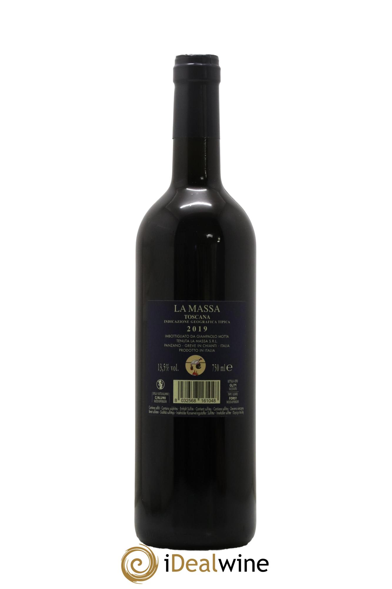 Toscana IGT La Massa 2019 - Lot de 1 bouteille - 1