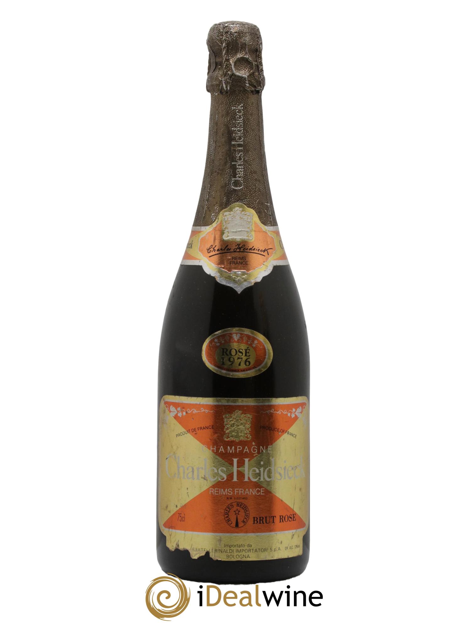 Millésimé Brut Charles Heidsieck 1976 - Lot de 1 bouteille - 0