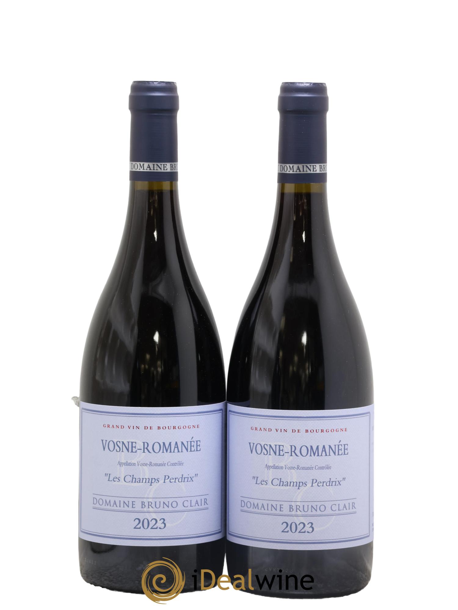 Vosne-Romanée Les Champs Perdrix Bruno Clair (Domaine) 2023 - Lot de 2 bouteilles - 0
