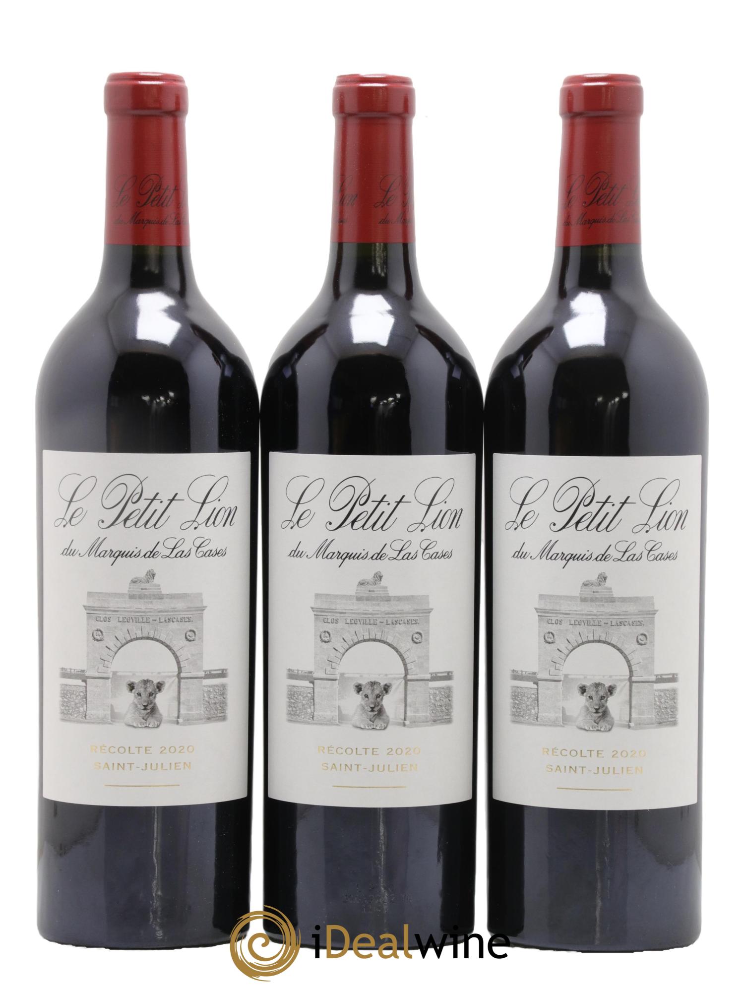 Le Petit Lion du Marquis de Las Cases Second Vin 2020 - Lot de 12 bouteilles - 1