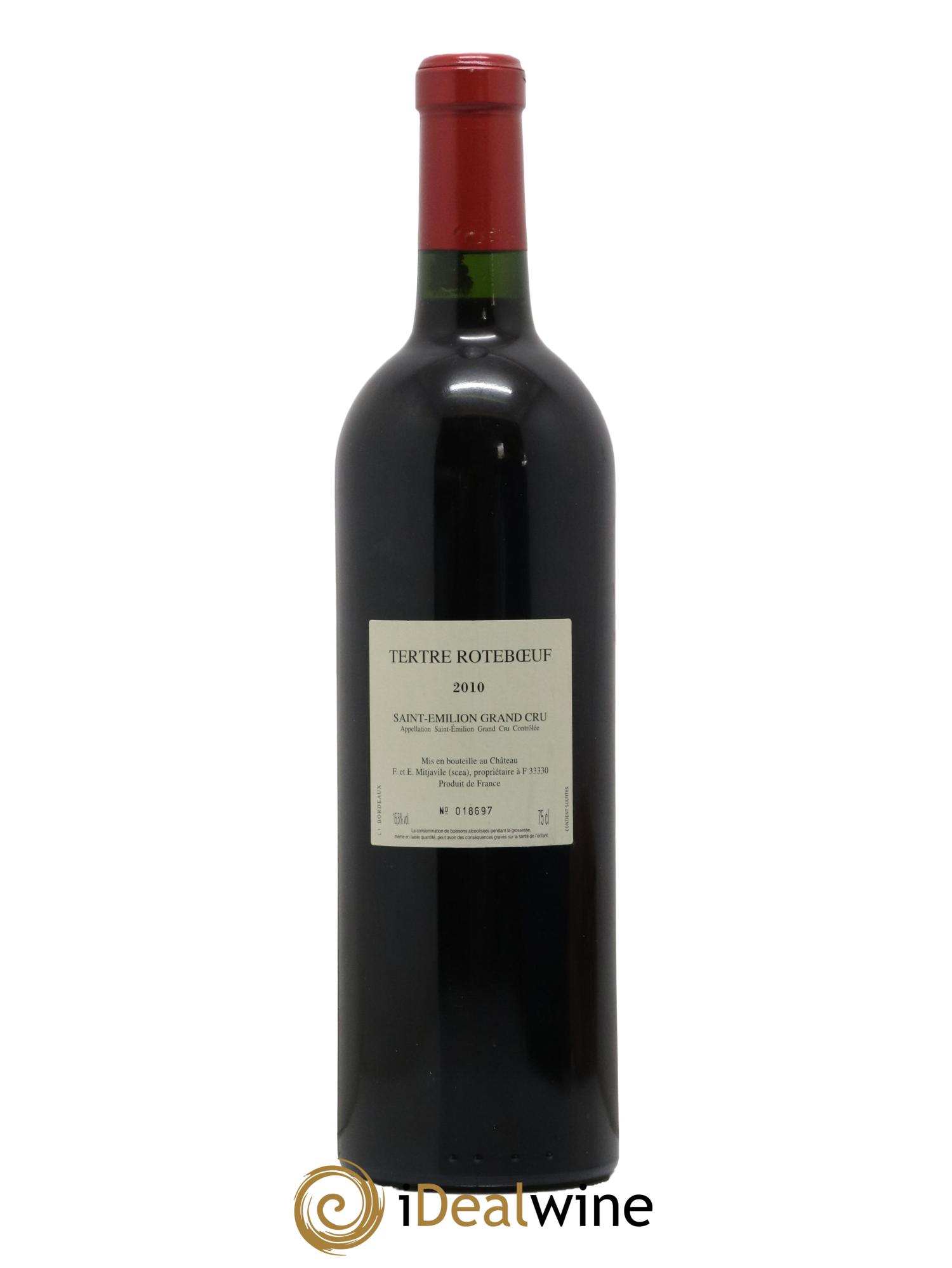 Château Tertre Roteboeuf 2010 - Posten von 1 Flasche - 1