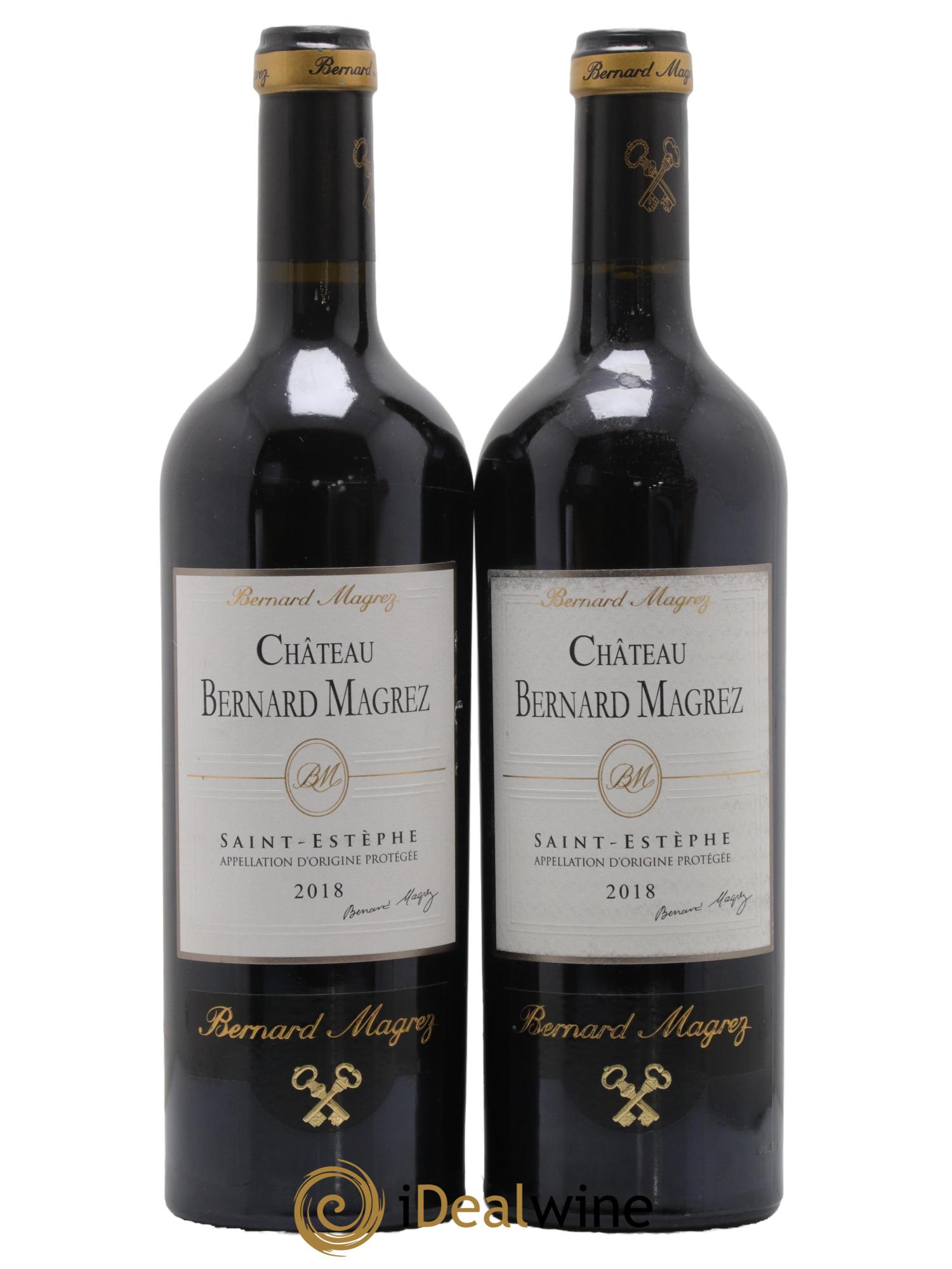 Saint-Estèphe Chateau Bernard Magrez 2018 - Lot de 2 bouteilles - 0
