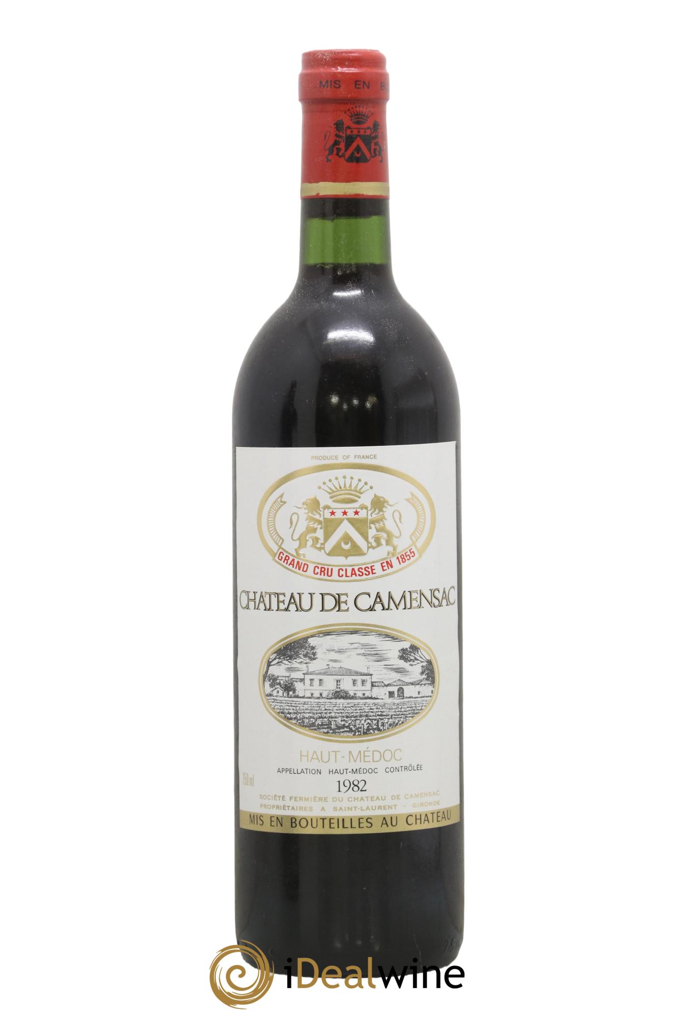 Château Camensac 5ème Grand Cru Classé  1982 - Lotto di 1 bottiglia - 0