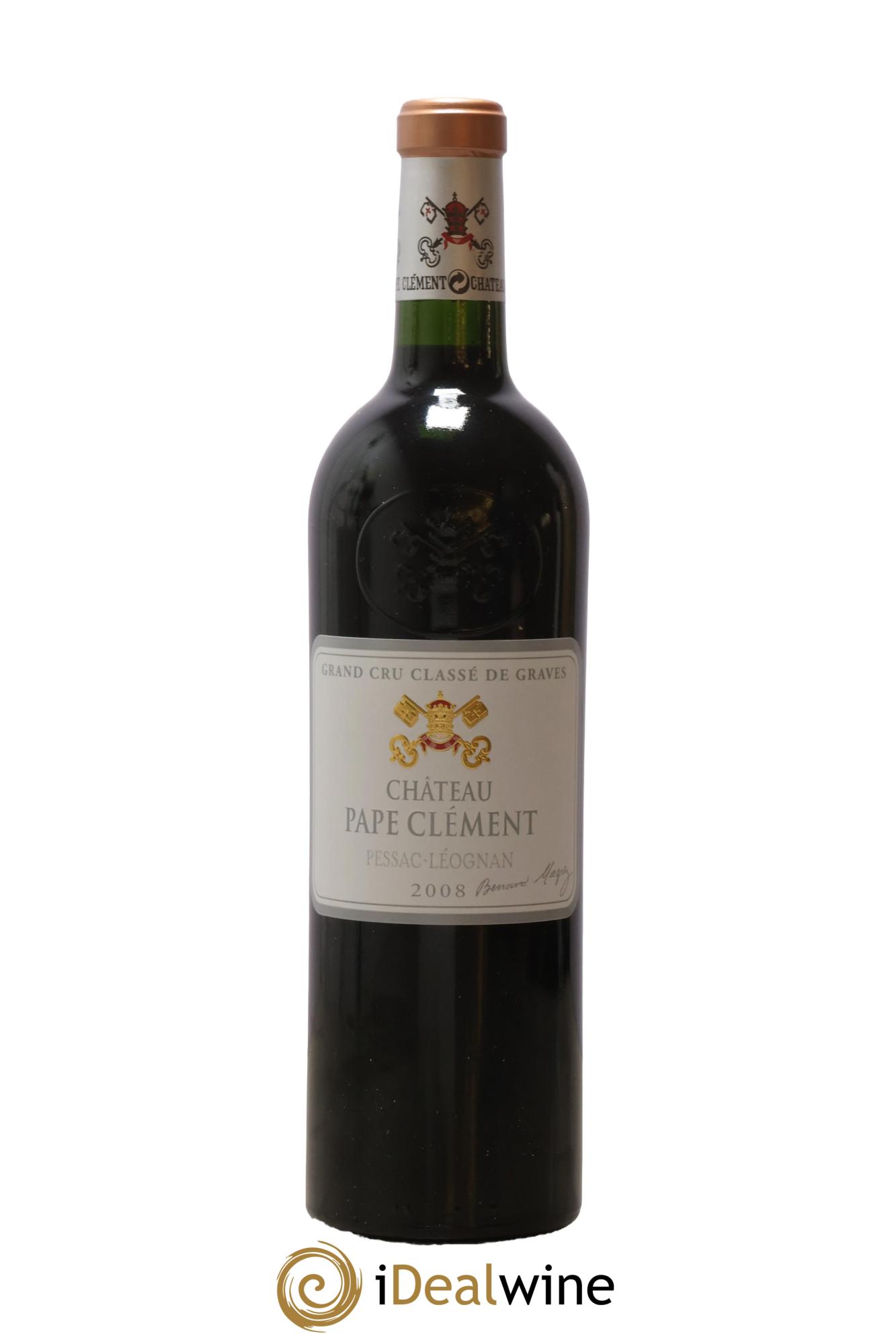 Château Pape Clément Cru Classé de Graves 2008 - Lot de 1 bouteille - 0