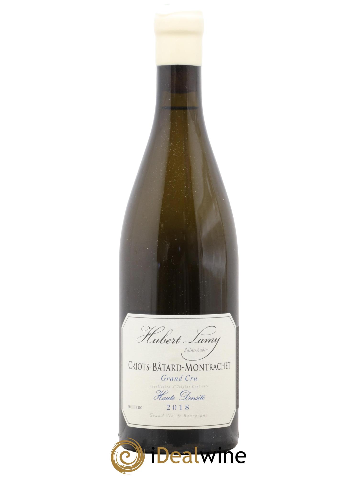 Criots-Bâtard-Montrachet Grand Cru Haute Densité Hubert Lamy 2018 - Lot de 1 bouteille - 0