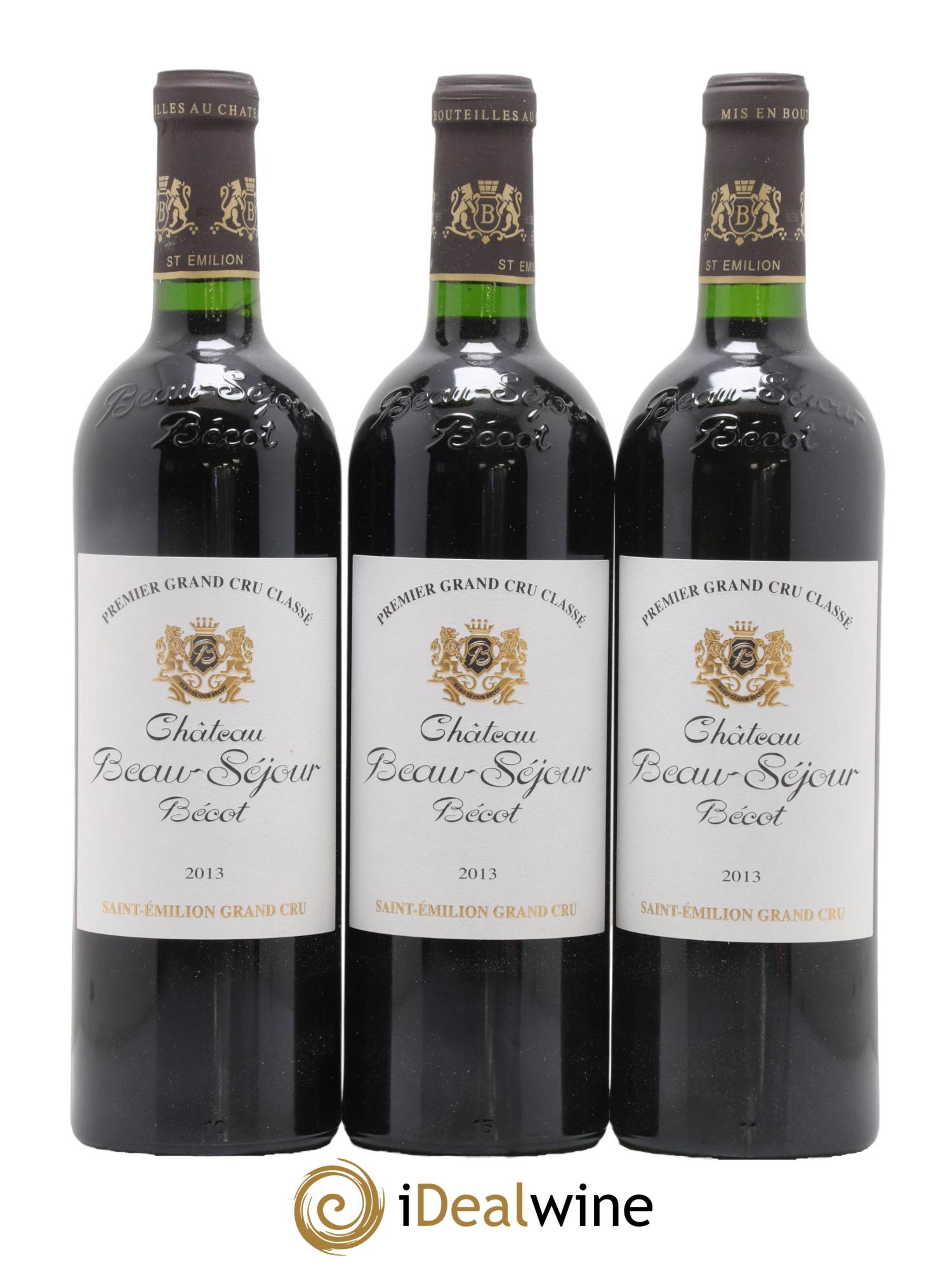 Château Beau-Séjour Bécot 1er Grand Cru Classé B 2013 - Lot de 12 bouteilles - 4