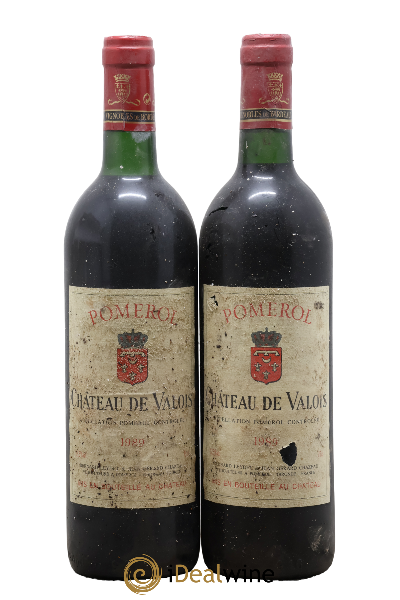 Château de Valois 1989 - Lot de 2 bouteilles - 0