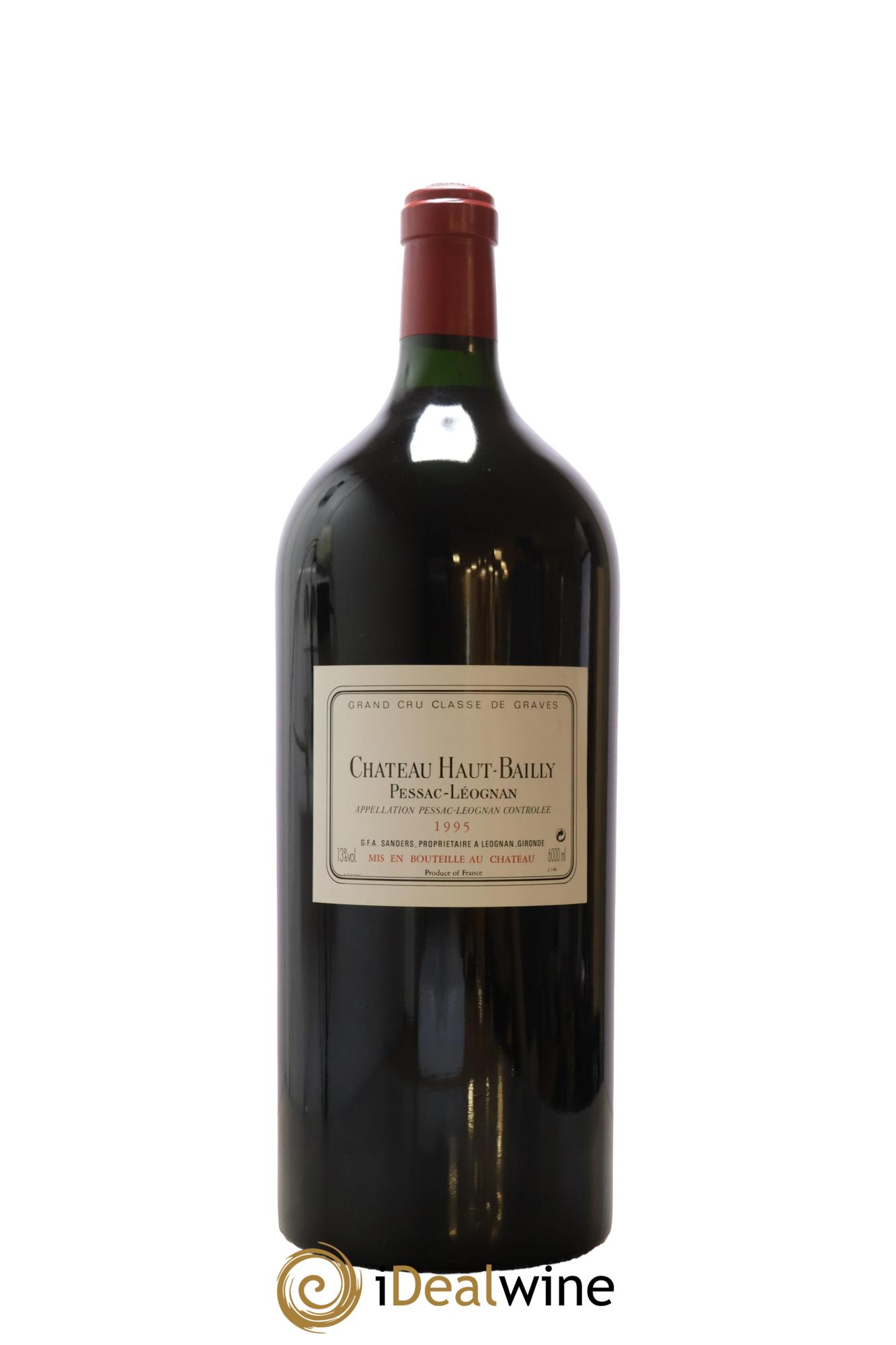 Château Haut-Bailly Cru Classé de Graves 1995 - Lot de 1 impériale - 0