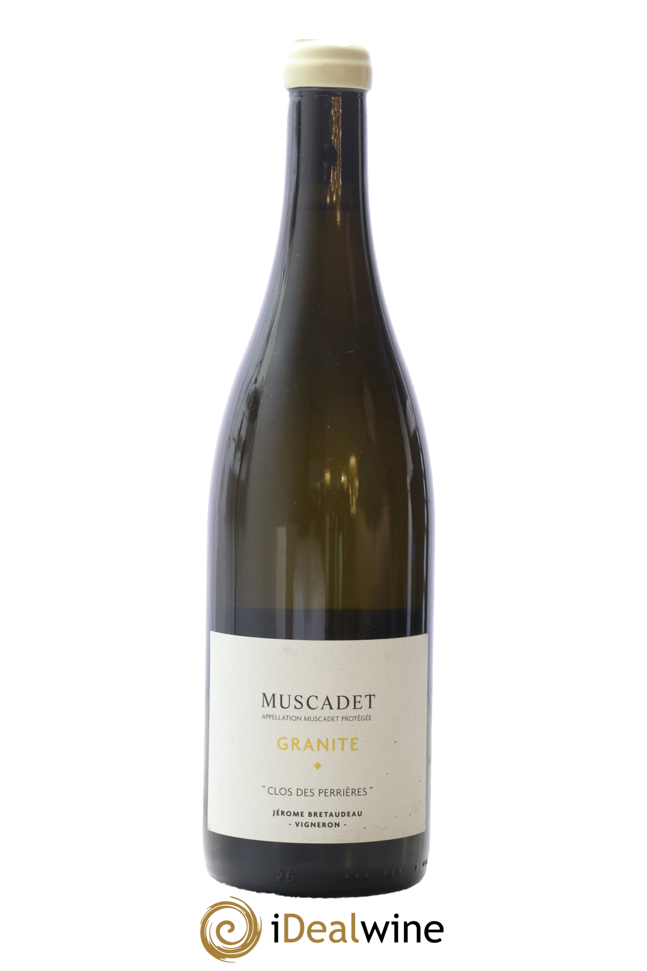 Muscadet-Sèvre-et-Maine Granite Clos des Perrières Jérôme Bretaudeau - Domaine de Bellevue 2019 - Lot of 1 bottle - 0