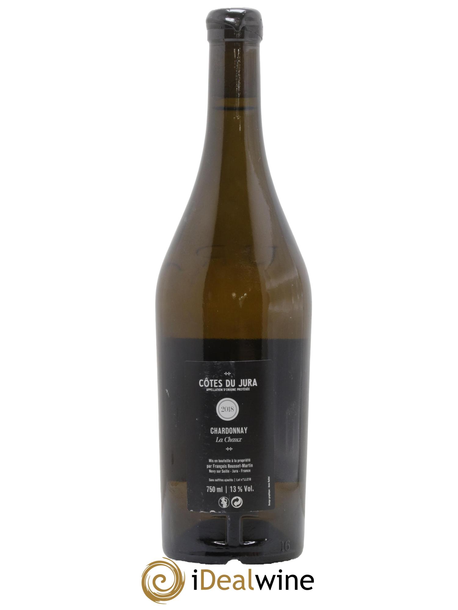 Côtes du Jura La Chaux François Rousset Martin 2018 - Lot de 1 bouteille - 1