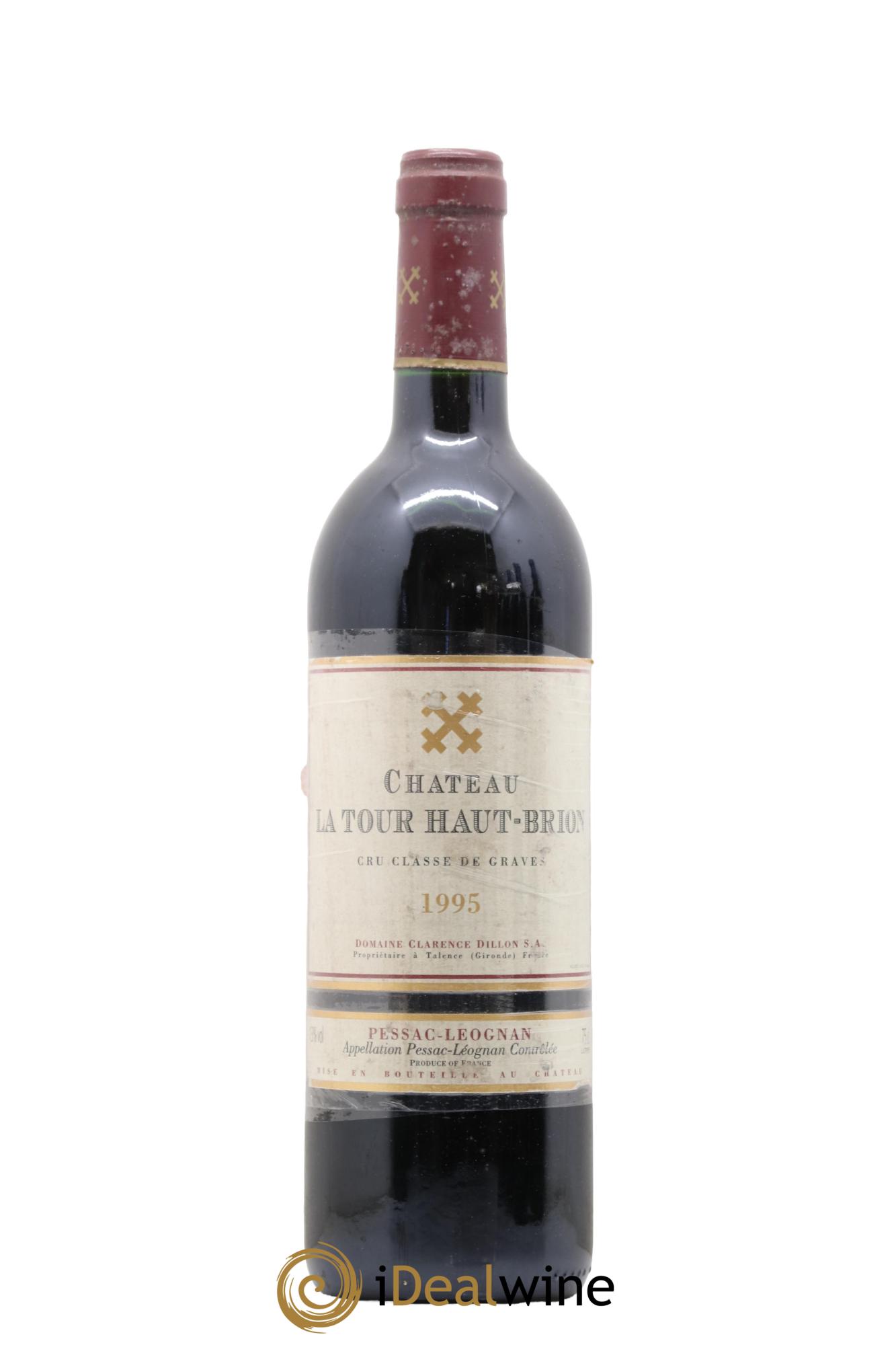 Château la Tour Haut-Brion Cru Classé de Graves 1995 - Lot de 1 bouteille - 0