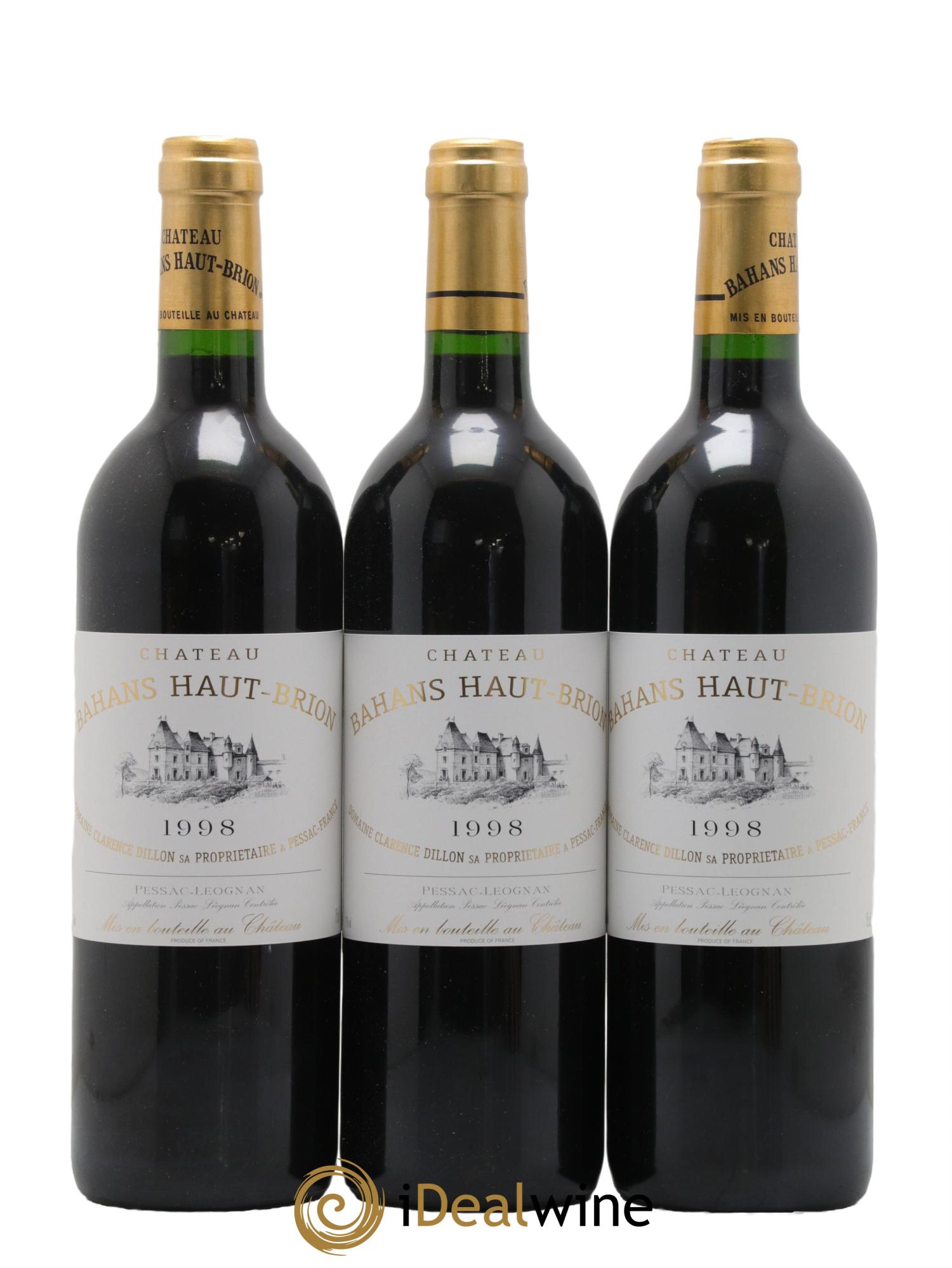Clarence (Bahans) de Haut-Brion Second Vin 1998 - Lot of 12 bottles - 1