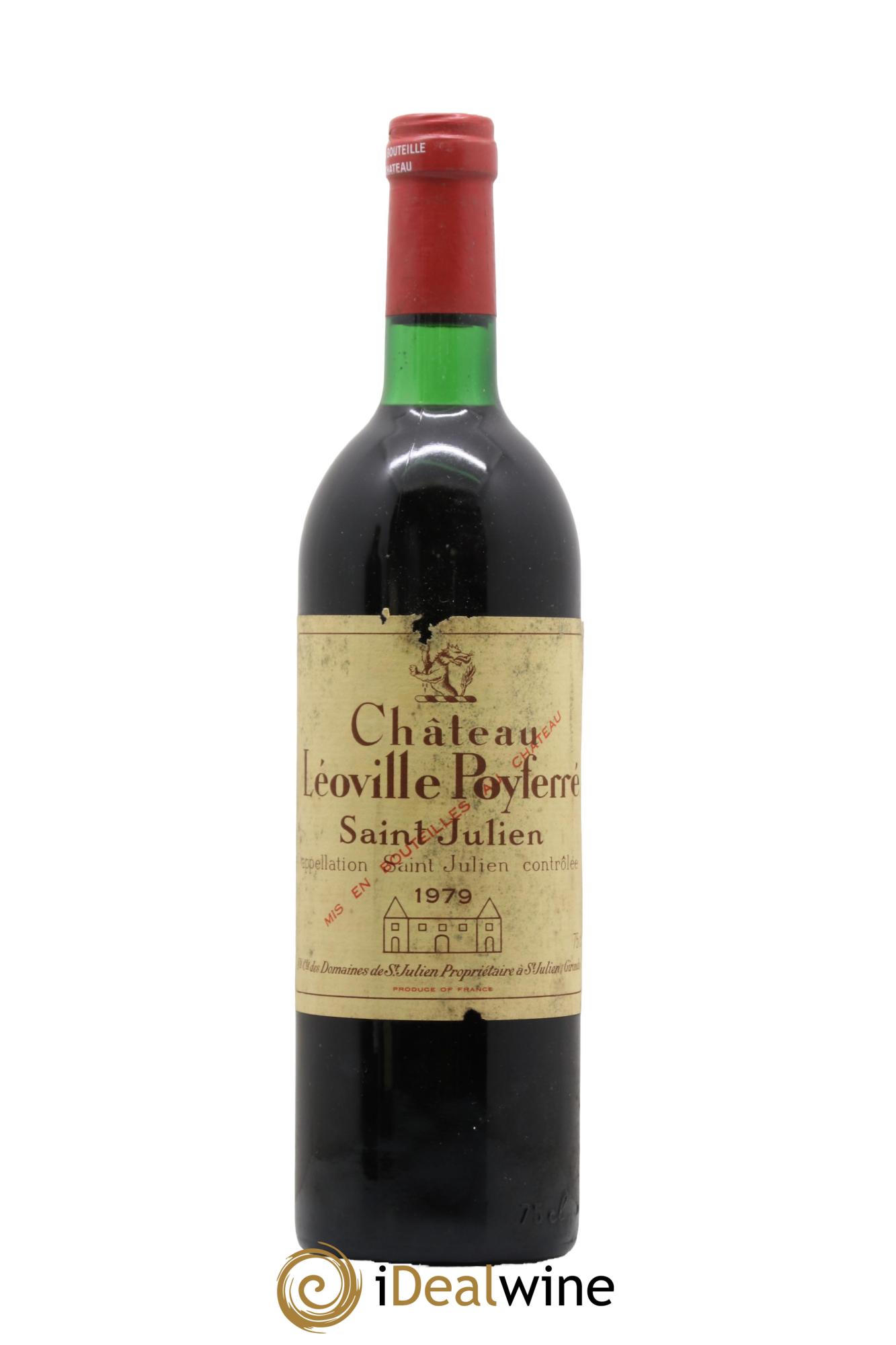 Château Léoville Poyferré 2ème Grand Cru Classé 1979 - Lot de 1 bouteille - 0