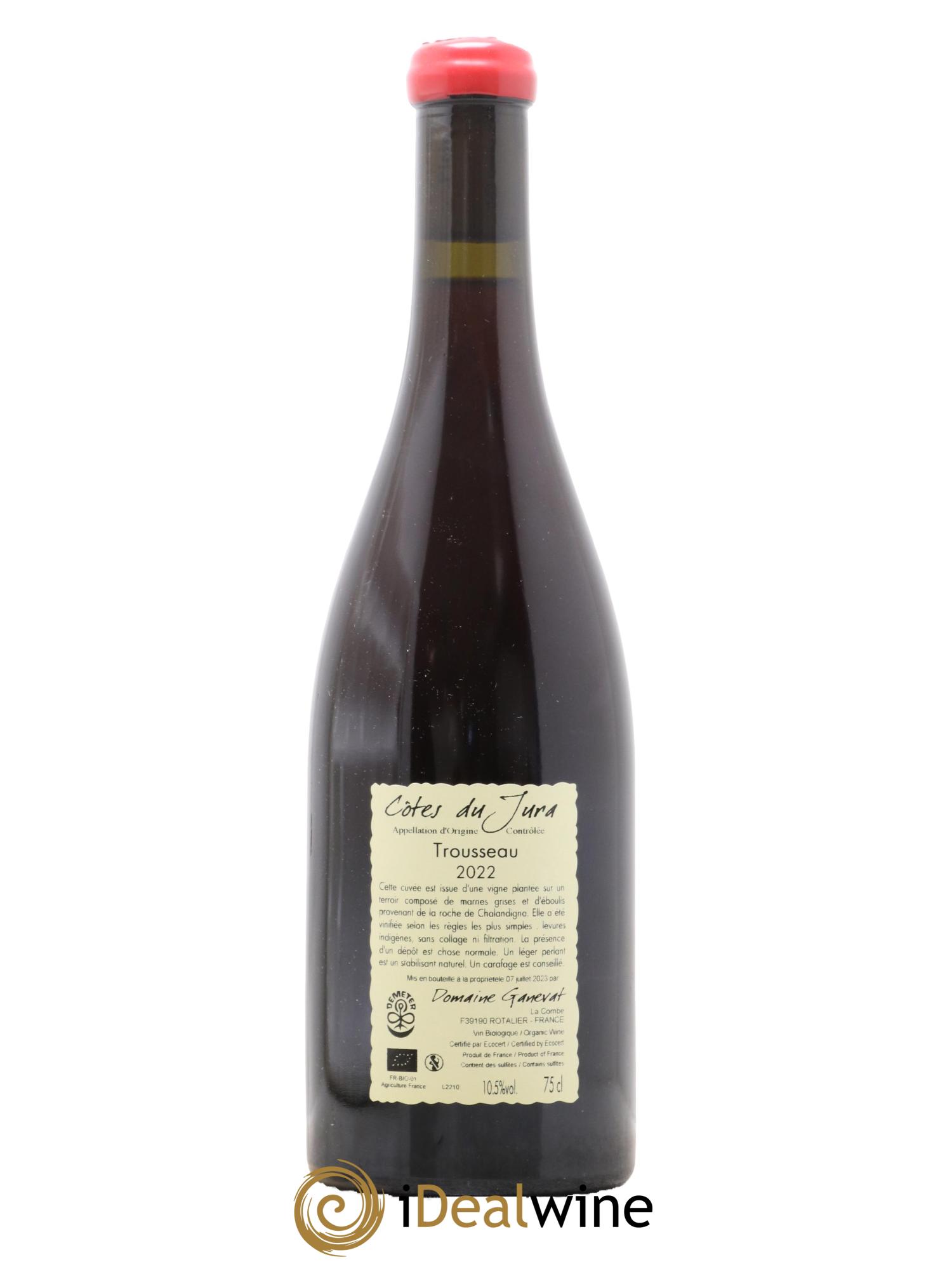 Côtes du Jura Plein Sud Jean-François Ganevat (Domaine) 2022 - Lot de 1 bouteille - 1