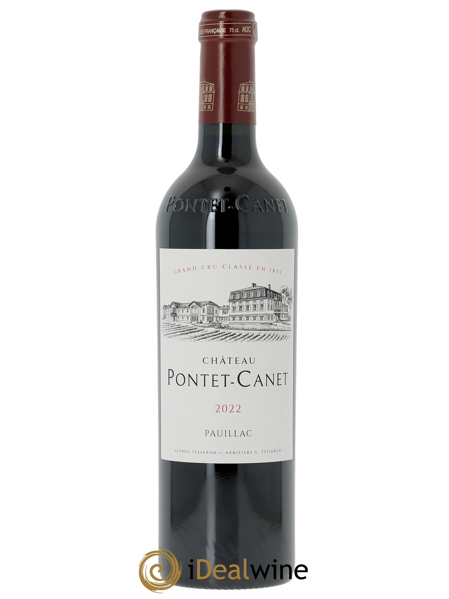 Château Pontet Canet 5ème Grand Cru Classé (CBO à partir de 6 bts) 2022 - Lot de 1 bouteille - 0