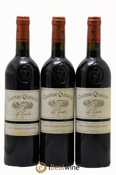Château Quinault L'Enclos 1998 - Posten von 3 Flaschen - 0