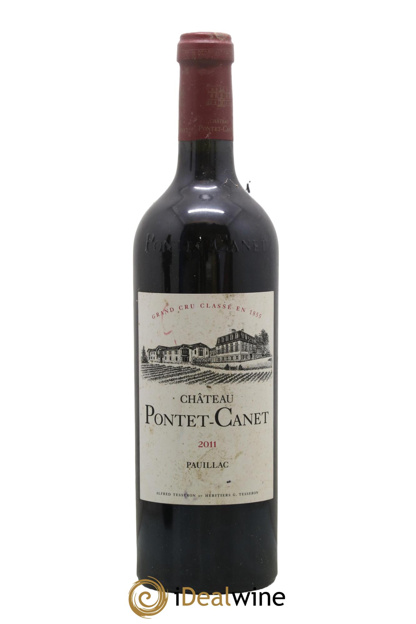 Château Pontet Canet 5ème Grand Cru Classé 2011 - Posten von 1 Flasche - 0