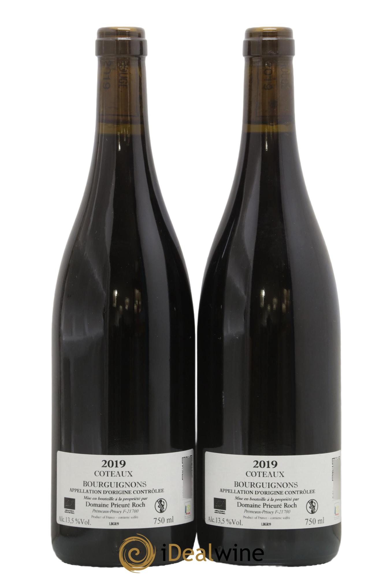 Côteaux Bourguignons Prieuré Roch 2019 - Lot of 2 bottles - 1