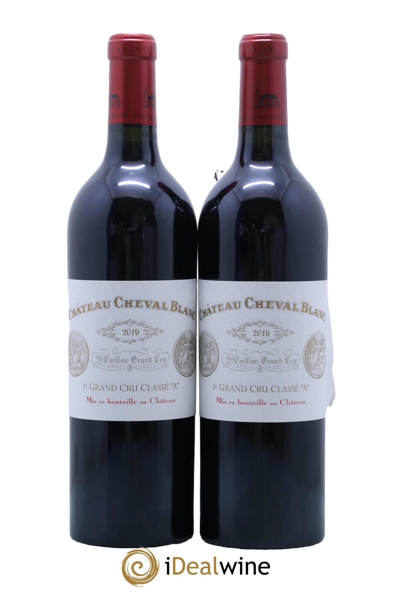 Château Cheval Blanc 1er Grand Cru Classé A 2019 - Lot de 2 bouteilles - 0
