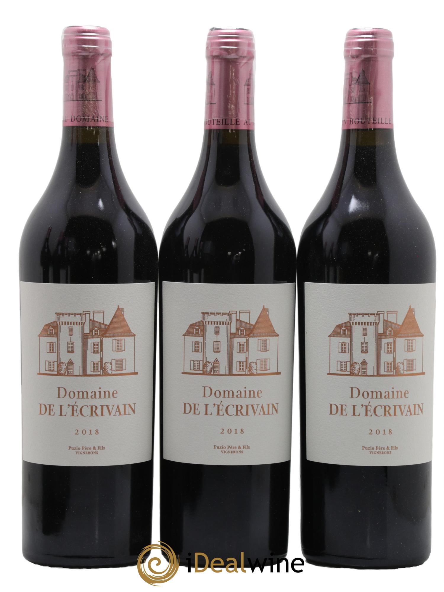 Divers Perigord Domaine de L'Ecrivain 2018 - Lot de 6 bouteilles - 2