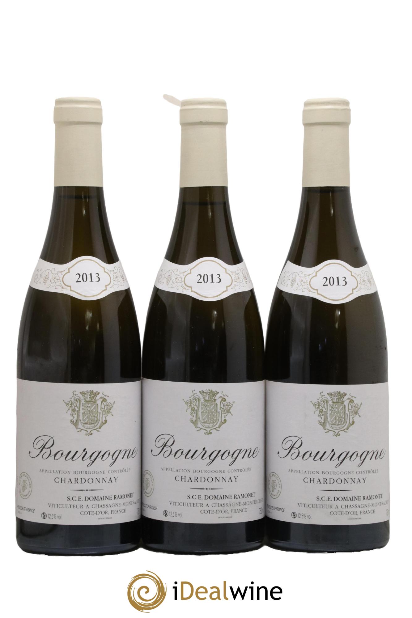 Bourgogne Ramonet (Domaine) 2013 - Lot of 3 bottles - 0