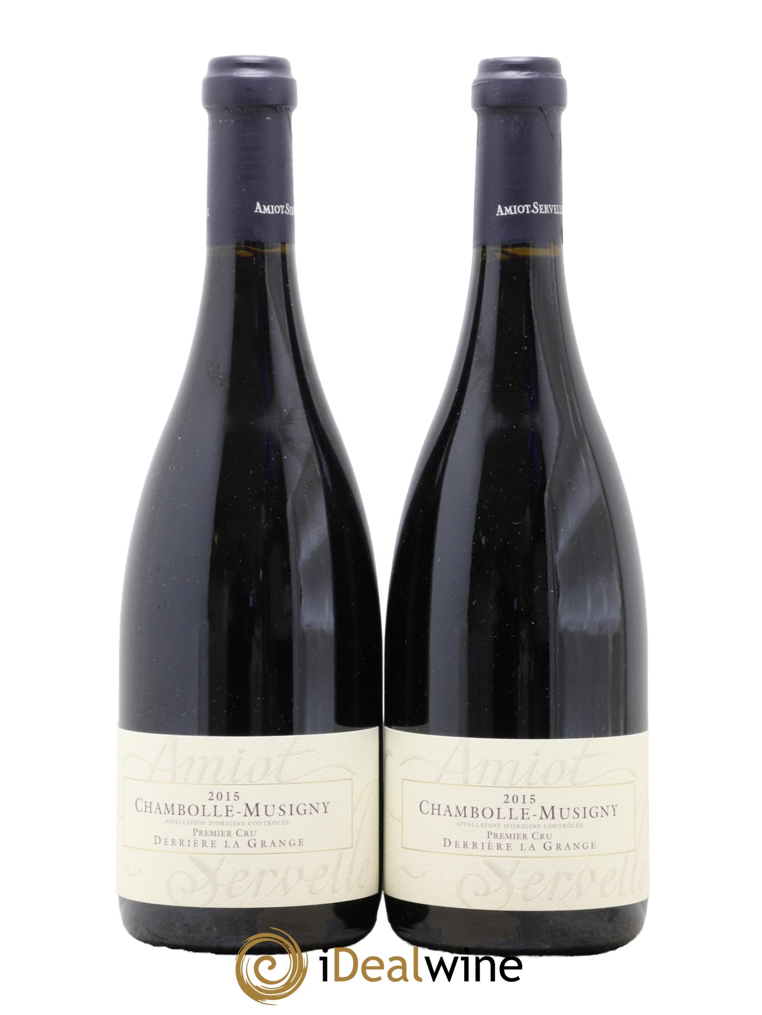 Chambolle-Musigny 1er Cru Derrière la Grange Amiot-Servelle 2015 - Lot of 2 bottles - 0
