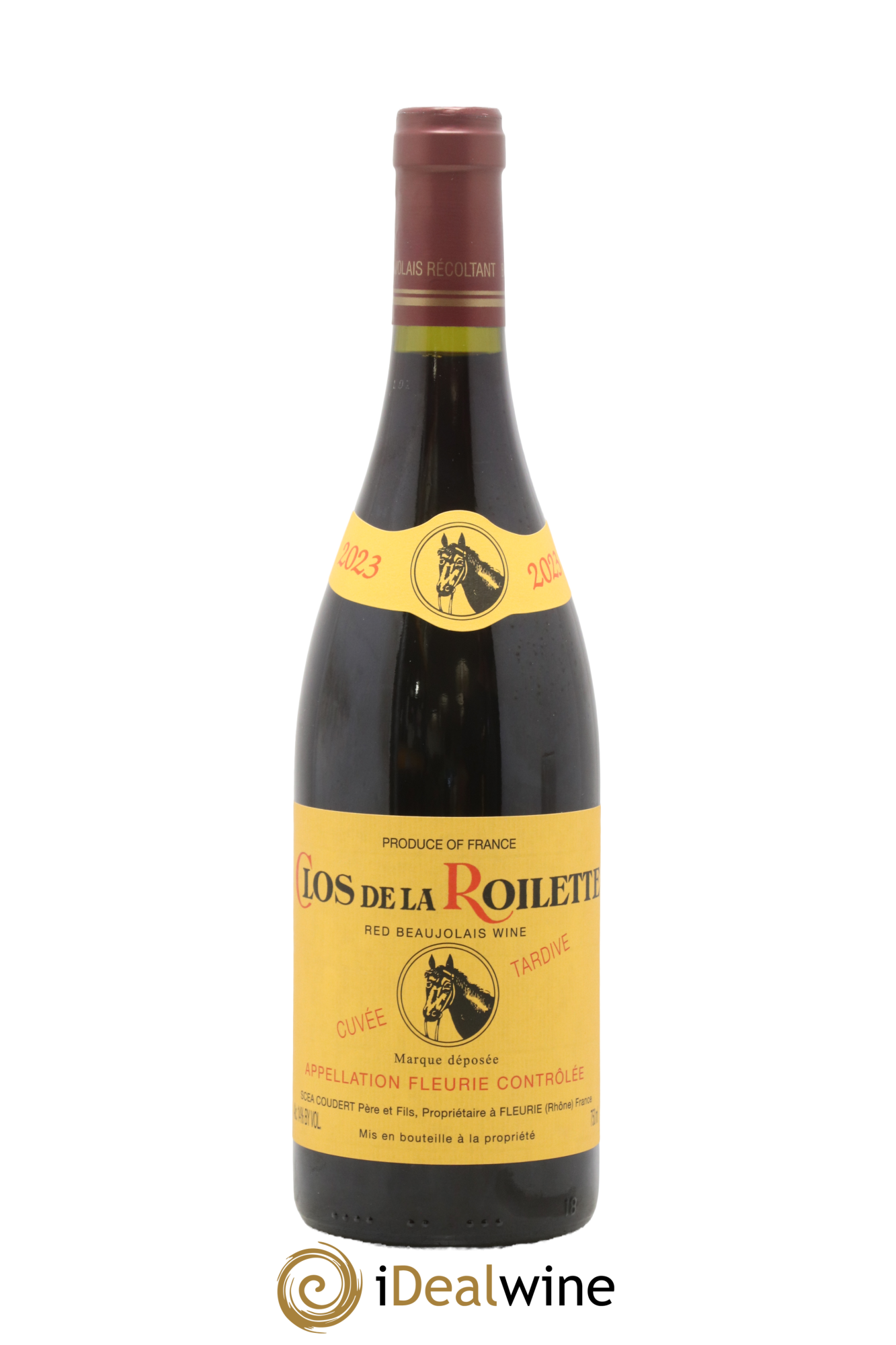 Fleurie Cuvée Tardive Clos de la Roilette 2023 - Lot de 1 bouteille - 0