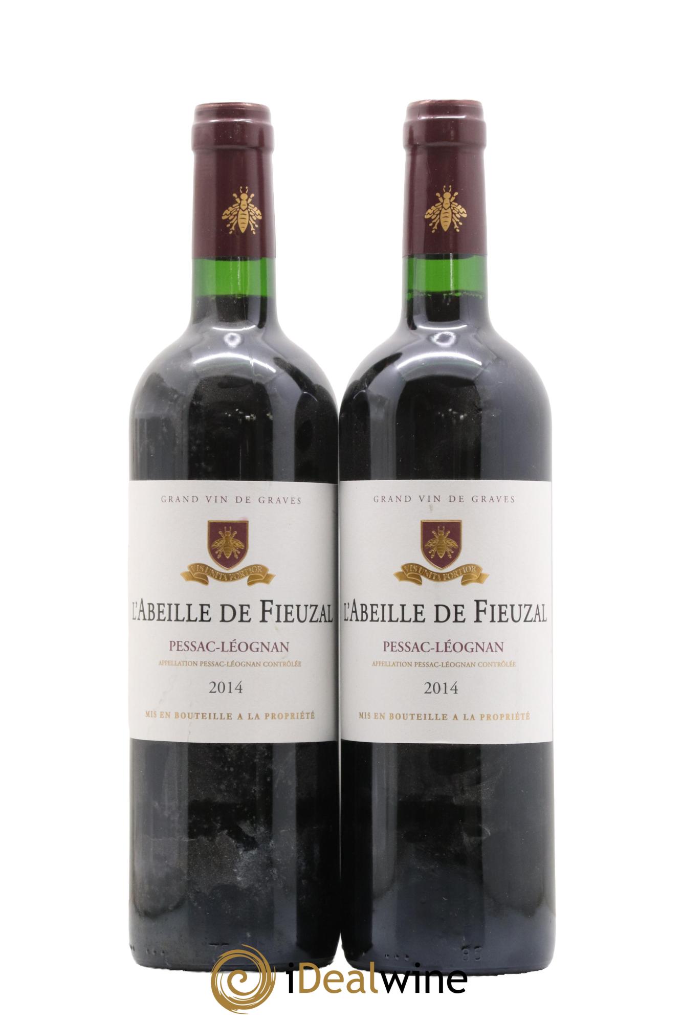 Abeille de Fieuzal 2014 - Lot de 2 bouteilles - 0
