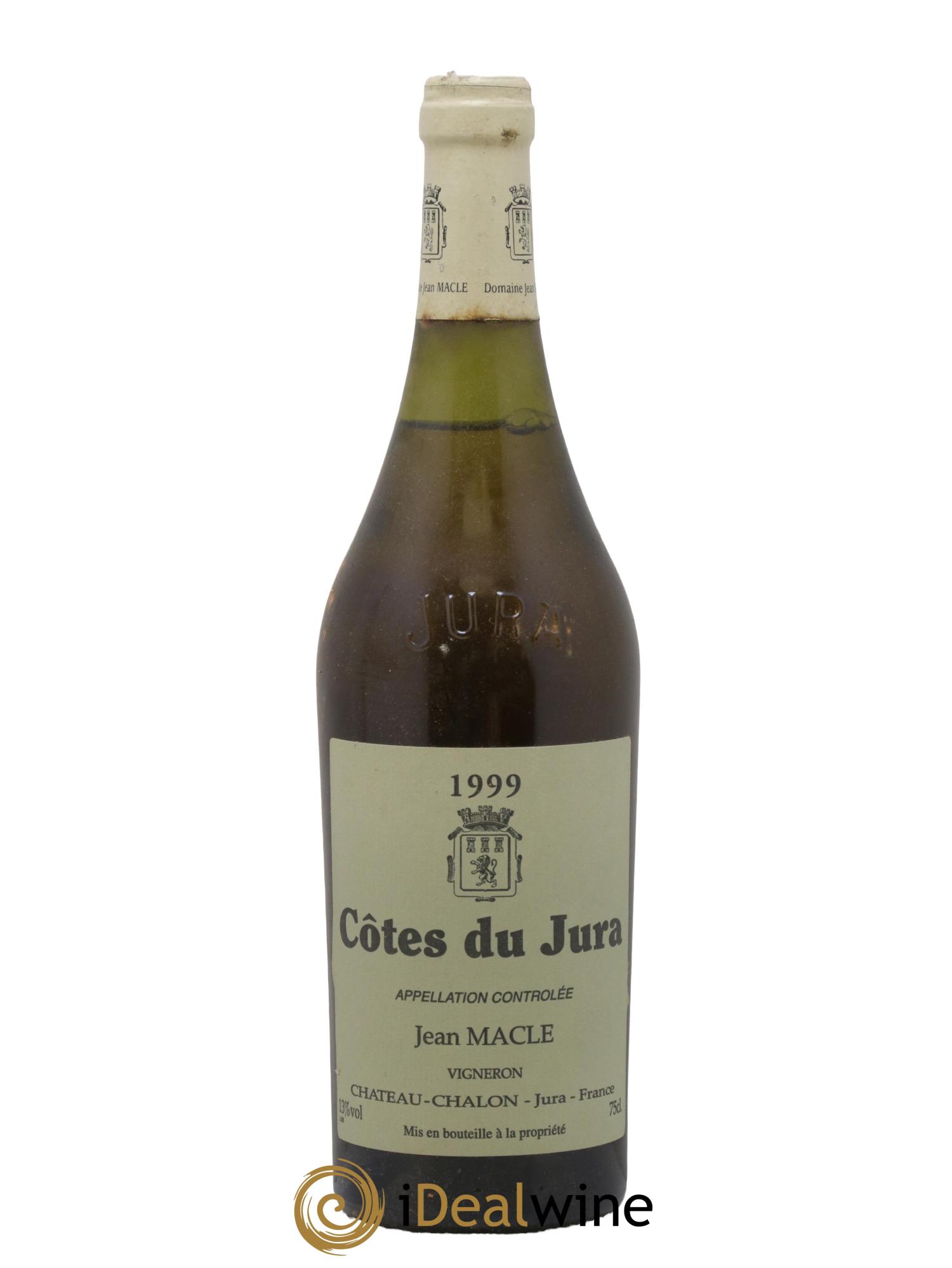 Côtes du Jura Jean Macle 1999 - Lot de 1 bouteille - 0