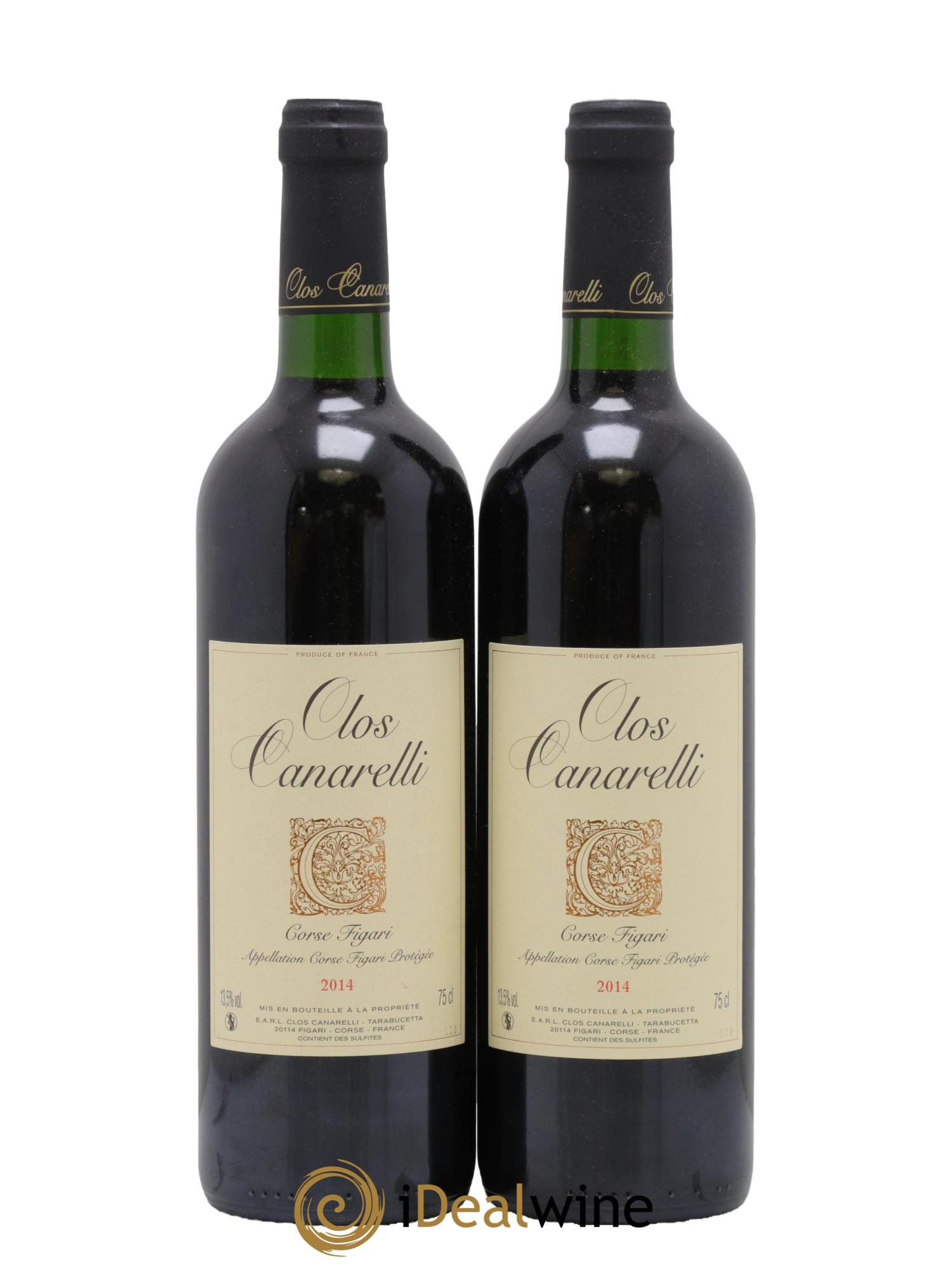 Figari Clos Canarelli 2014 - Lotto di 2 bottiglie - 0