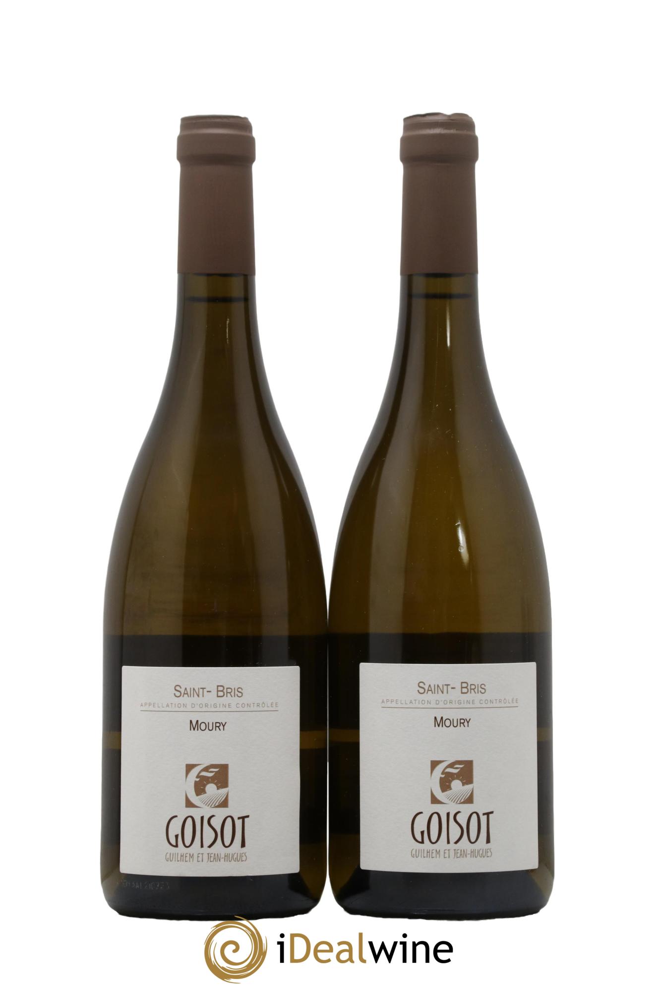 Bourgogne Saint-Bris Goisot Moury 2022 - Posten von 2 Flaschen - 0