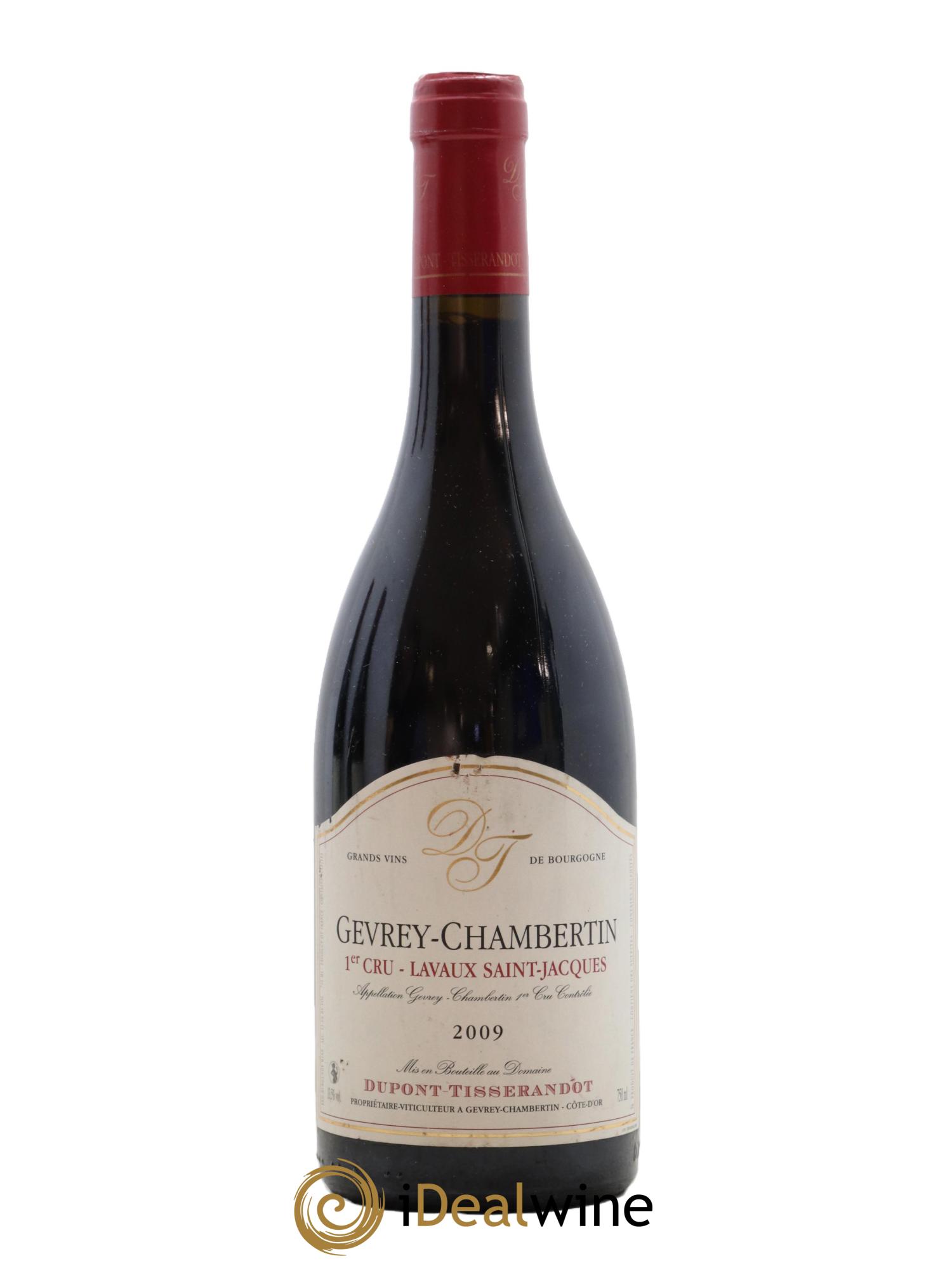 Gevrey-Chambertin 1er Cru Lavaux Saint-Jacques Dupont-Tisserandot (Domaine) 2009 - Lot de 1 bouteille - 0