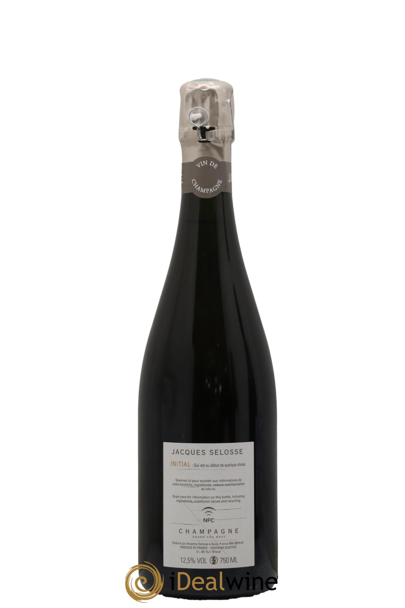 Initial Brut Jacques Selosse - Lot de 1 bouteille - 1