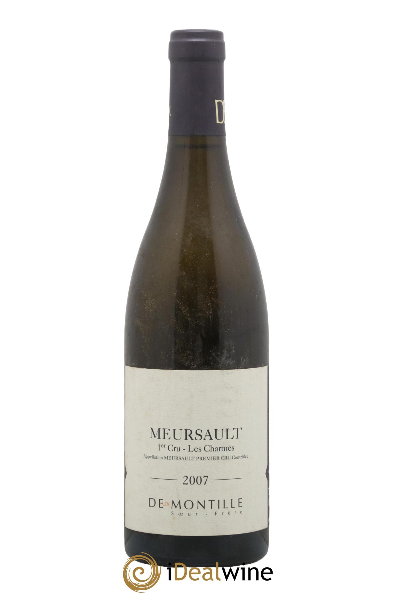 Meursault 1er Cru Les Charmes Maison De Montille Soeur et Frère 2007 - Lot de 1 bouteille - 0
