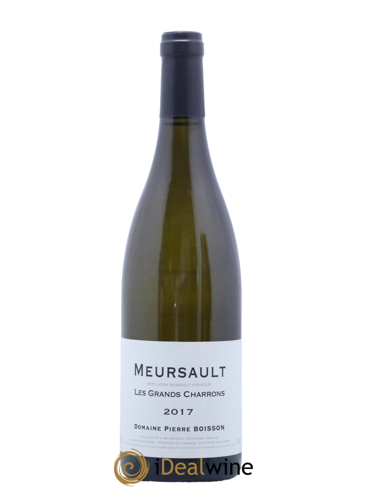 Meursault Les Grands Charrons Pierre Boisson (Domaine) 2017 - Lot of 1 bottle - 0