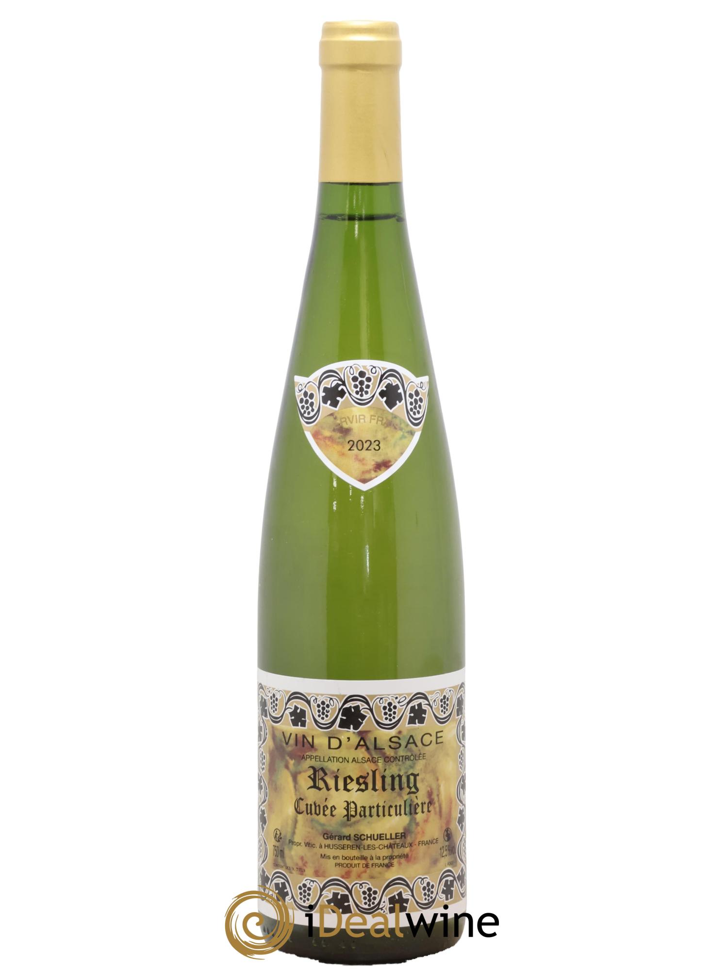 Alsace Riesling cuvée particulière Gérard Schueller (Domaine) 2023 - Lot de 1 bouteille - 0