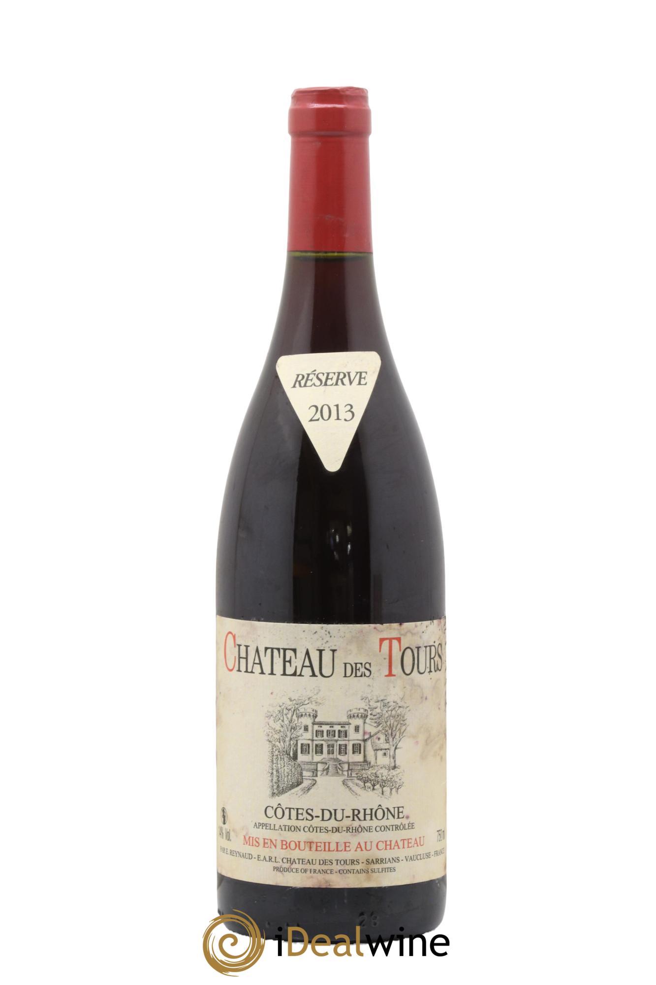 Côtes-du-Rhône Château des Tours Emmanuel Reynaud 2013 - Lot de 1 bouteille - 0