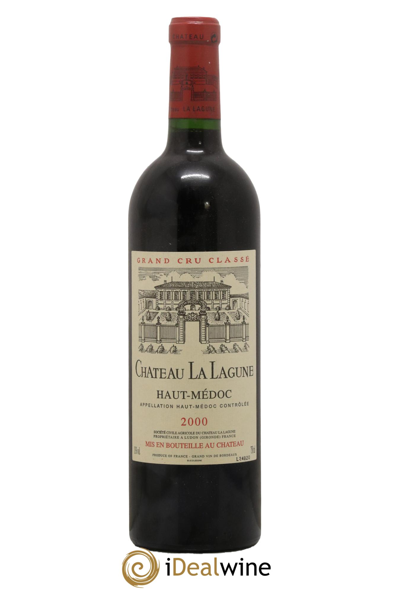 Château la Lagune 3ème Grand Cru Classé 2000 - Lot de 1 bouteille - 0