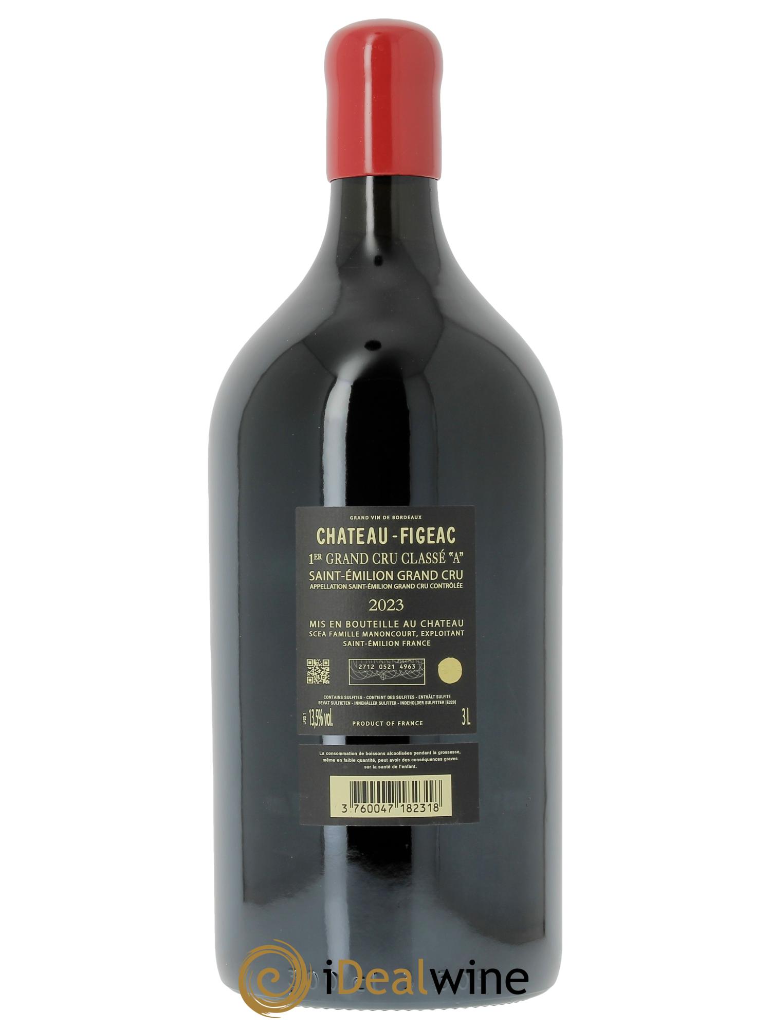 Château Figeac 1er Grand Cru Classé A  2023 - Lot of 1 double magnum - 1