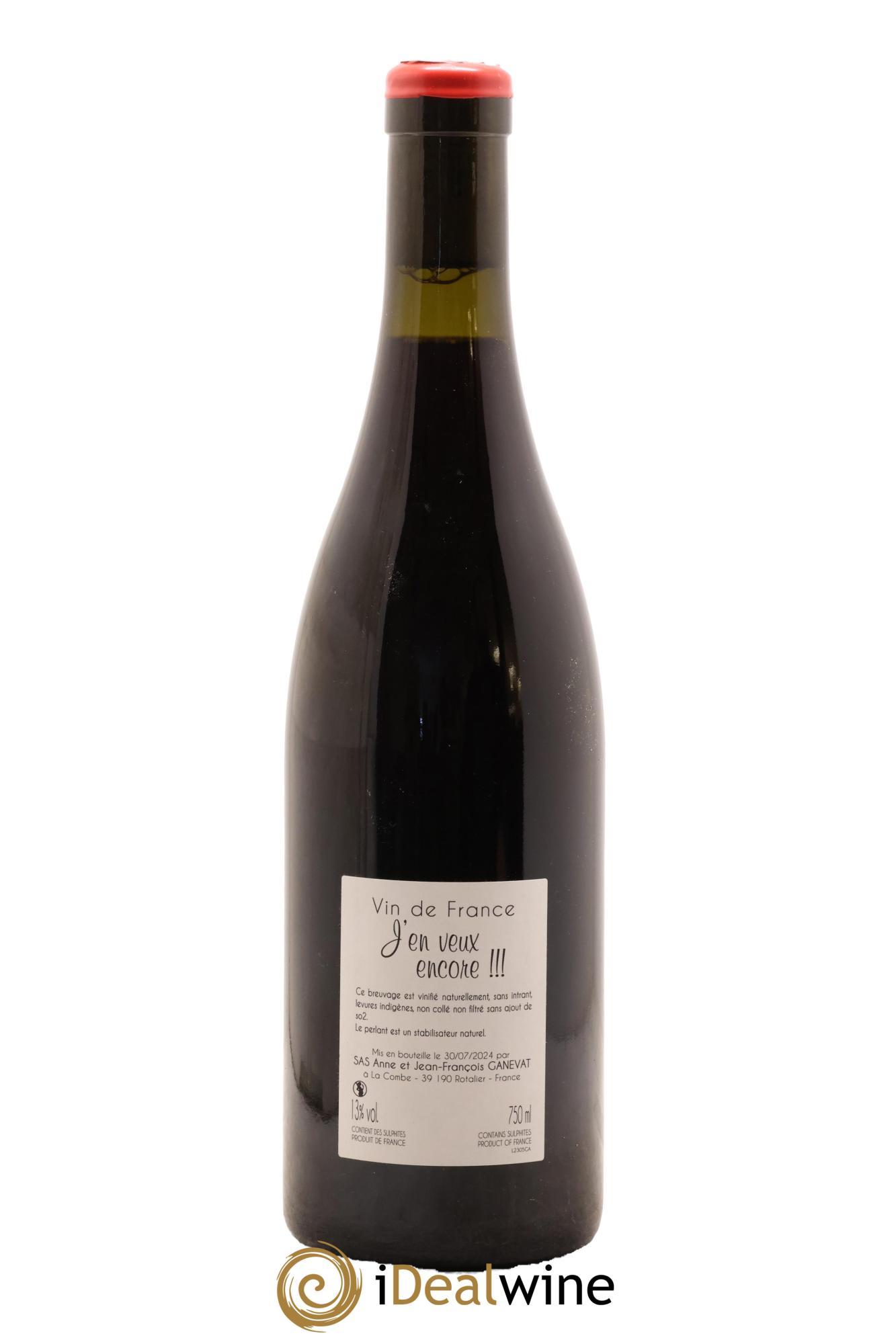 Vin de France J'en veux encore Anne et Jean François Ganevat - Lotto di 1 bottiglia - 1