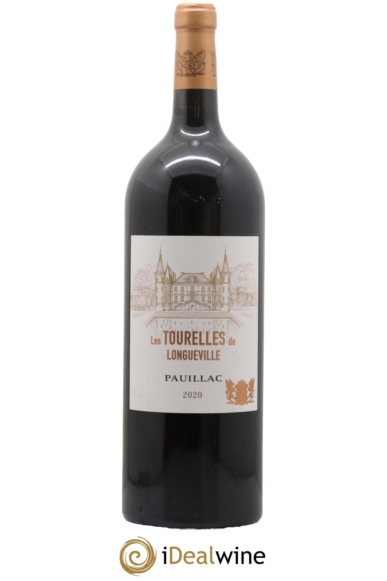 Les Tourelles de Longueville Second Vin 2020 - Lot de 1 magnum - 0