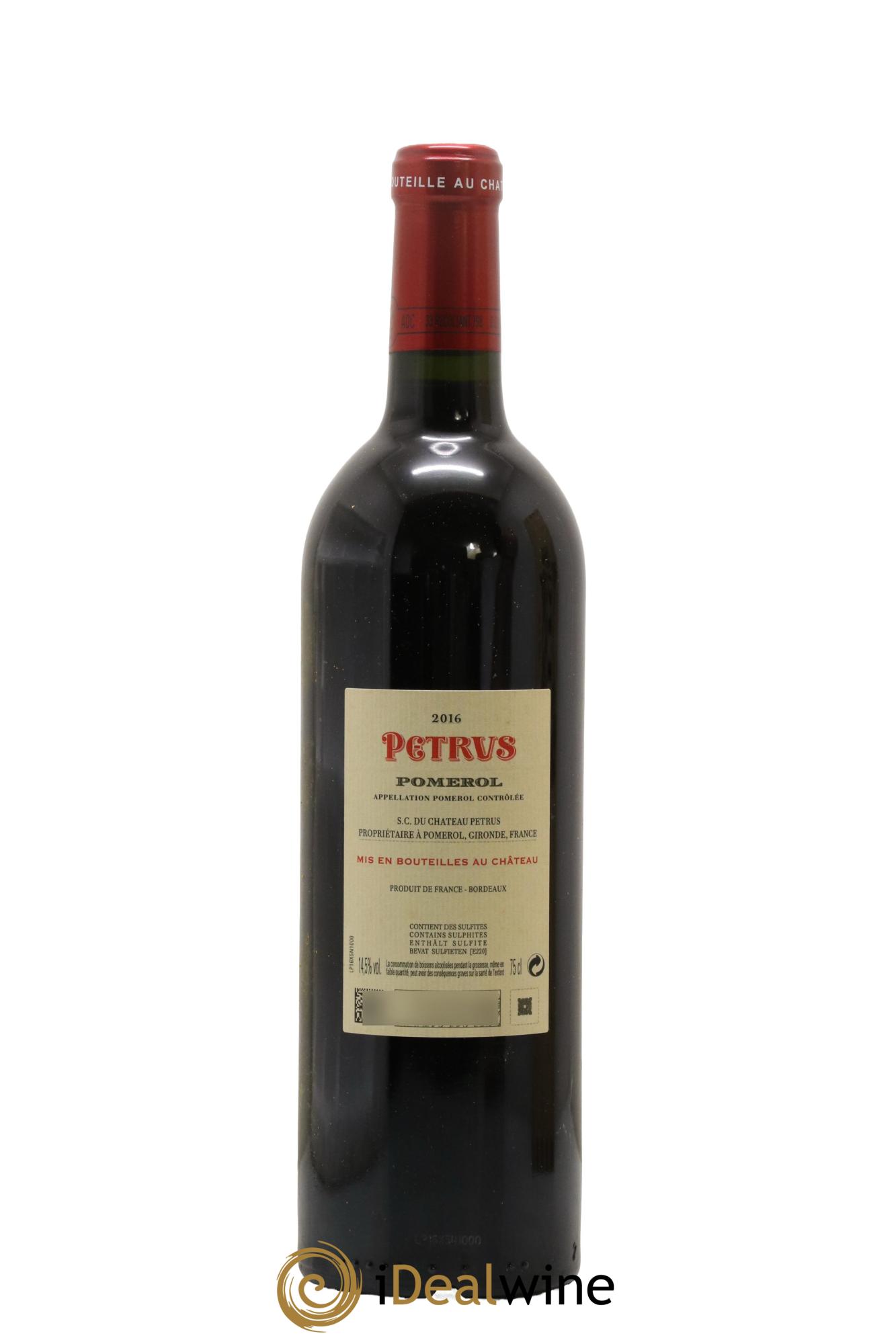 Petrus 2016 - Lotto di 1 bottiglia - 2