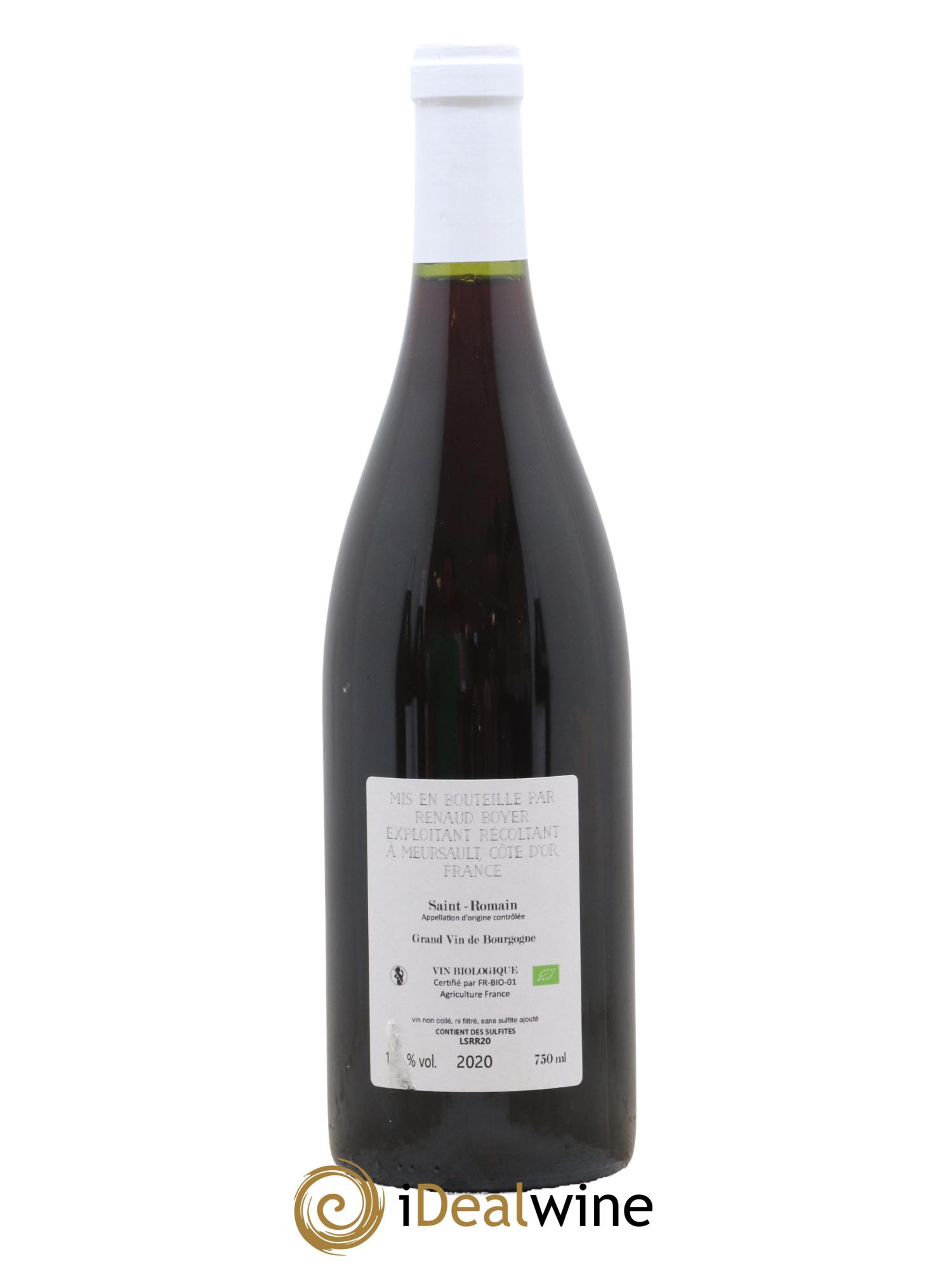 Saint-Romain Renaud Boyer 2020 - Lot de 1 bouteille - 1