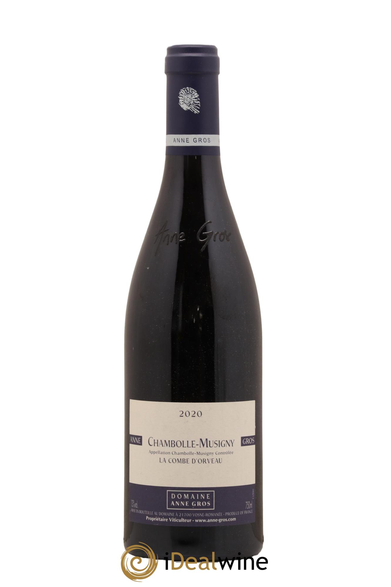 Chambolle-Musigny La Combe d'Orveau Anne Gros 2020 - Lot de 1 bouteille - 0