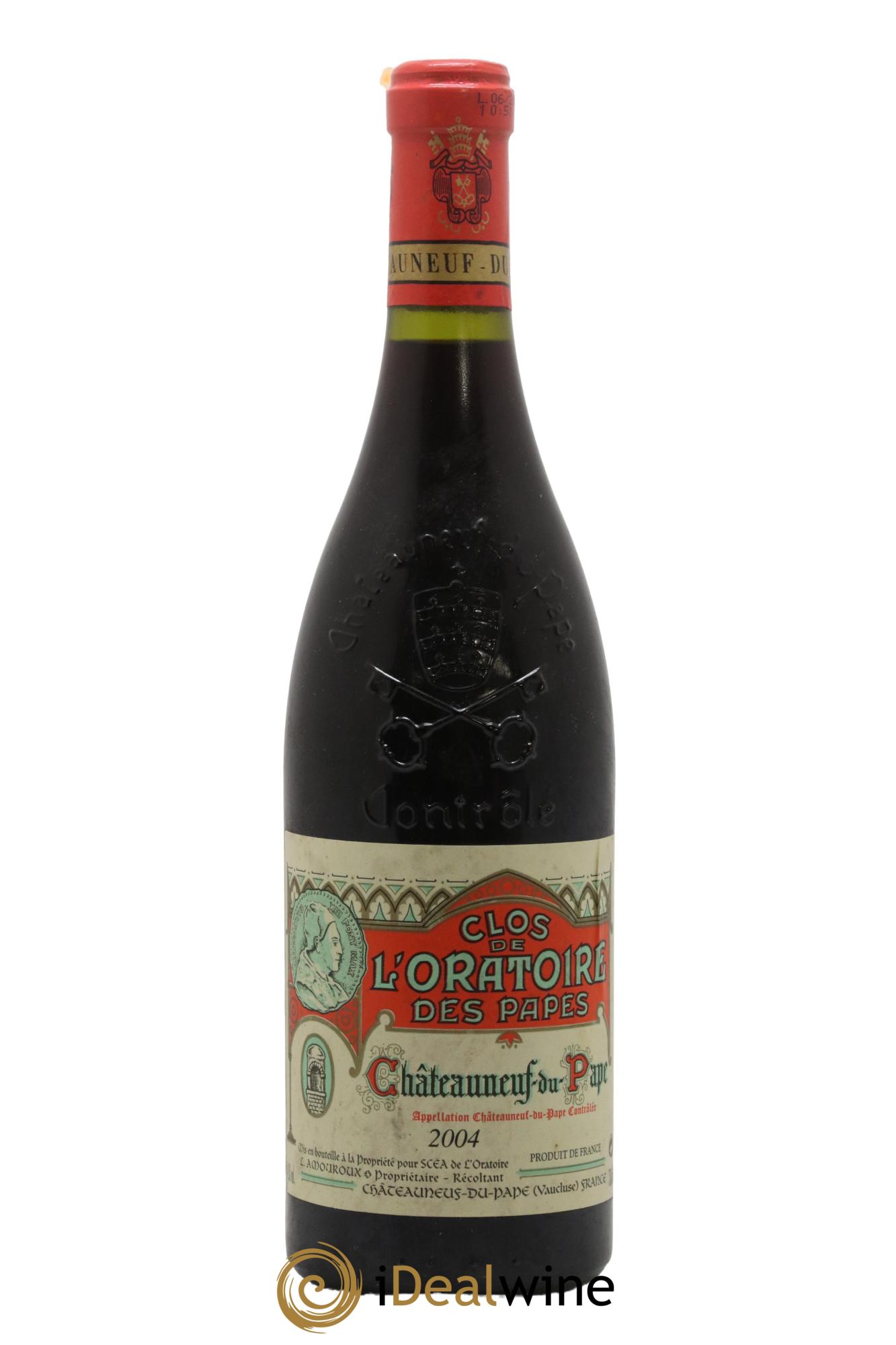 Châteauneuf-du-Pape Clos de l'Oratoire des Papes 2004 - Lot de 1 bouteille - 0