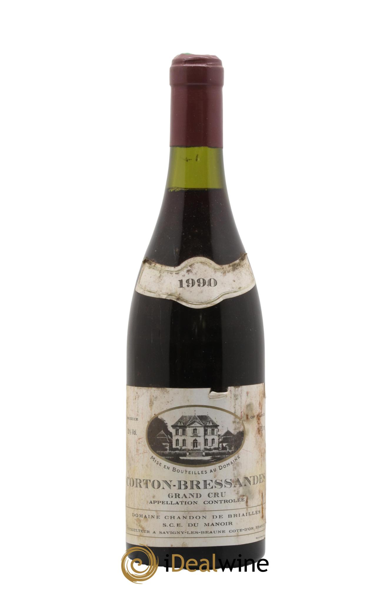 Corton Grand Cru Bressandes Chandon de Briailles 1990 - Lotto di 1 bottiglia - 0