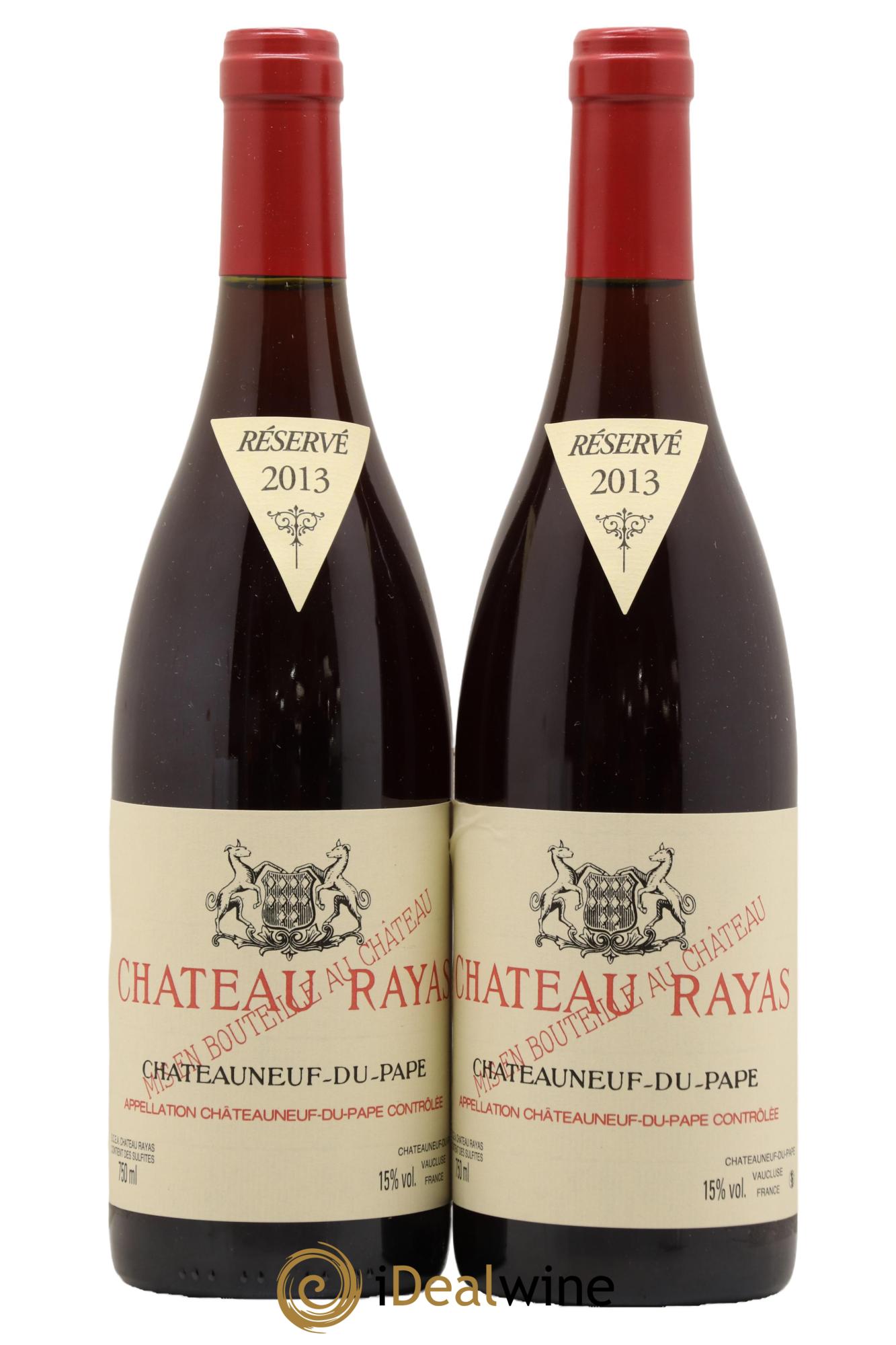 Châteauneuf-du-Pape Château Rayas Emmanuel Reynaud 2013 - Lot de 2 bouteilles - 0