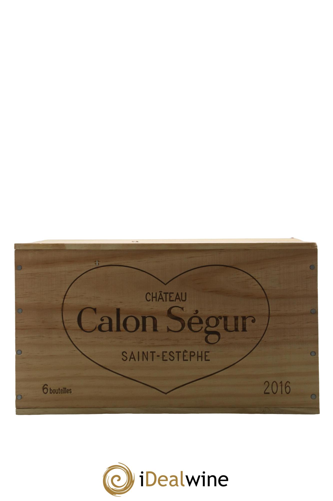 Château Calon Ségur 3ème Grand Cru Classé 2016 - Posten von 6 Flaschen - 3